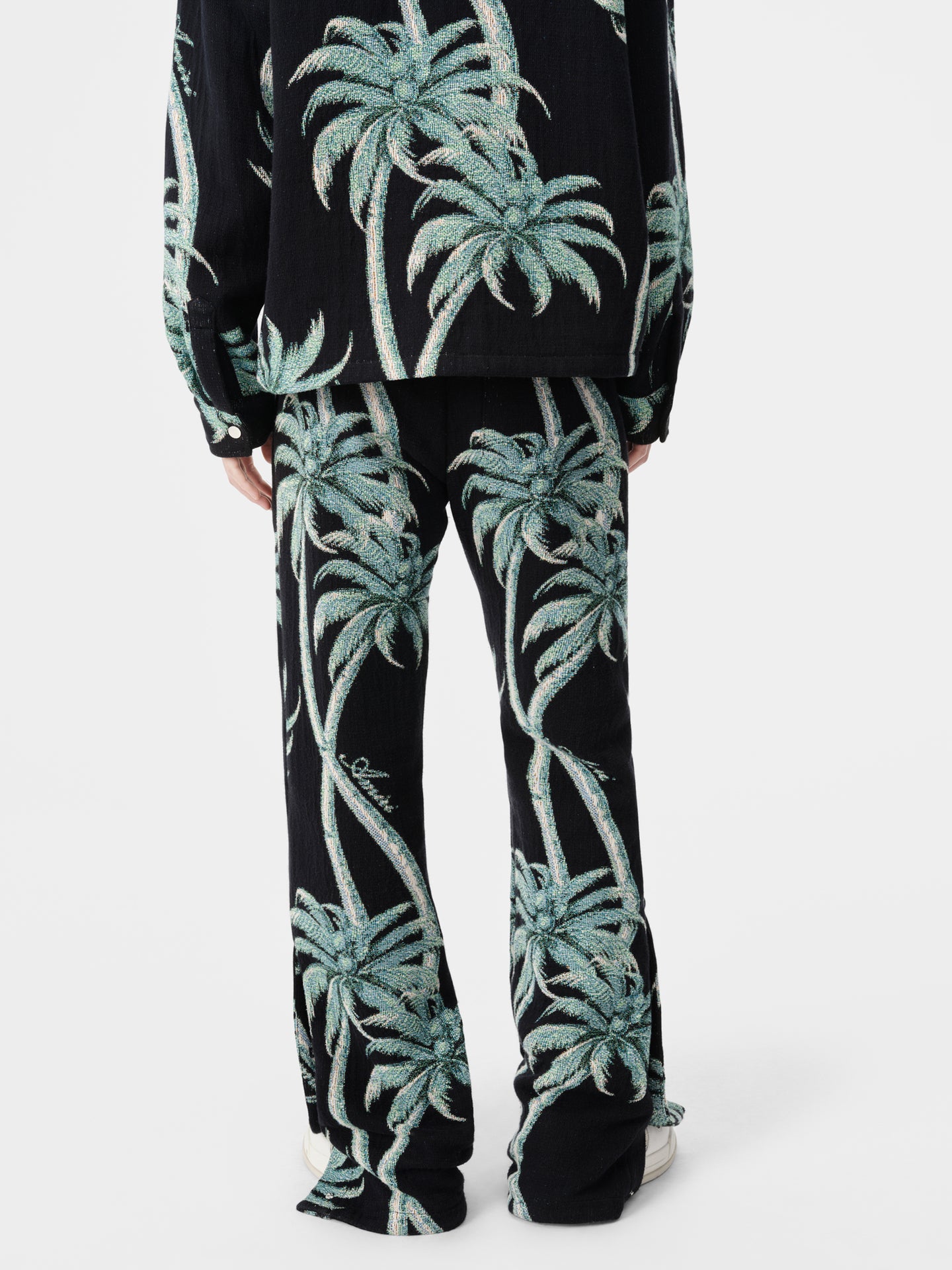 TWISTED PALMS TAPESTRY PANT - Black