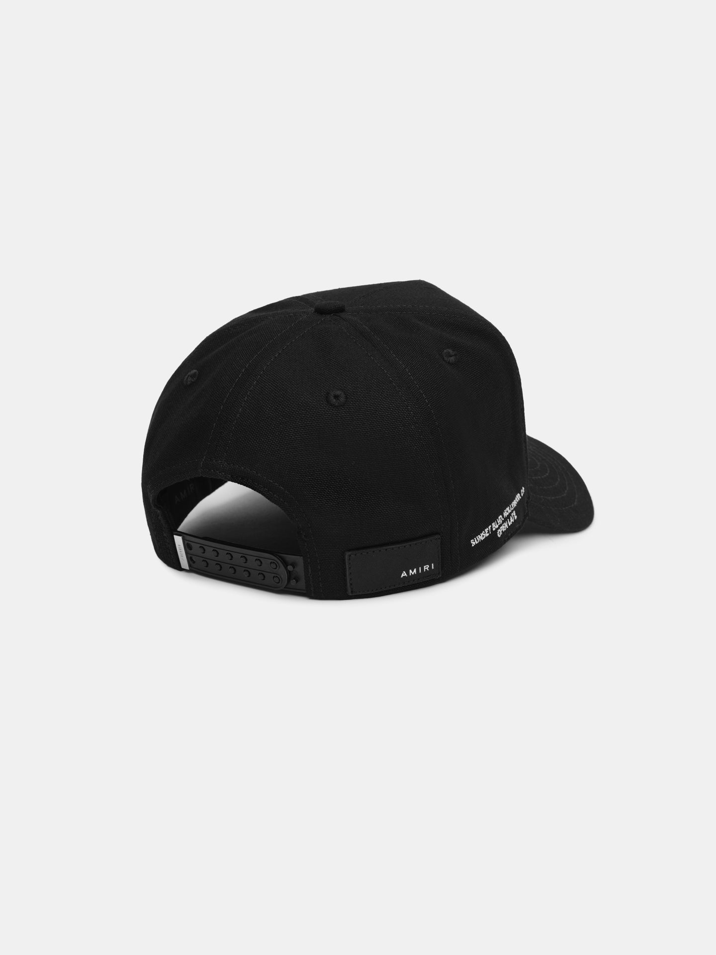 AMIRI LOUNGE BOX HAT - Black