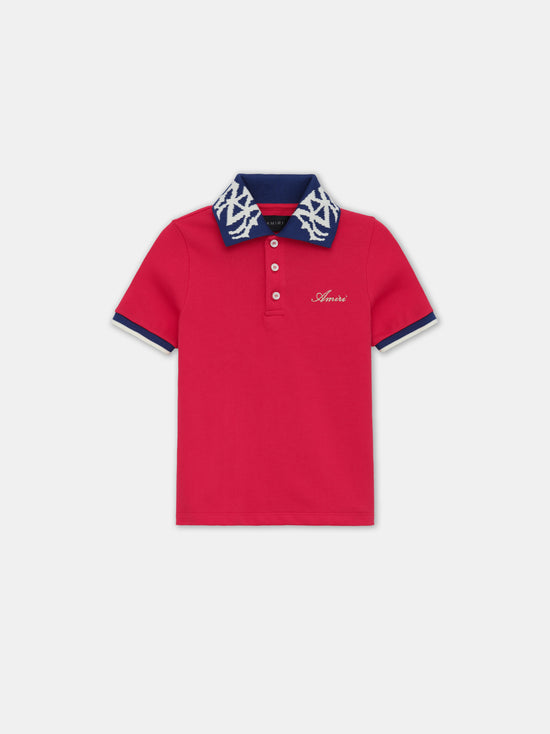 KIDS - KIDS' MA POLO - Varsity Red