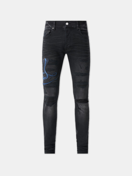 BLUE POISON ARCHIVAL JEAN - Aged Black