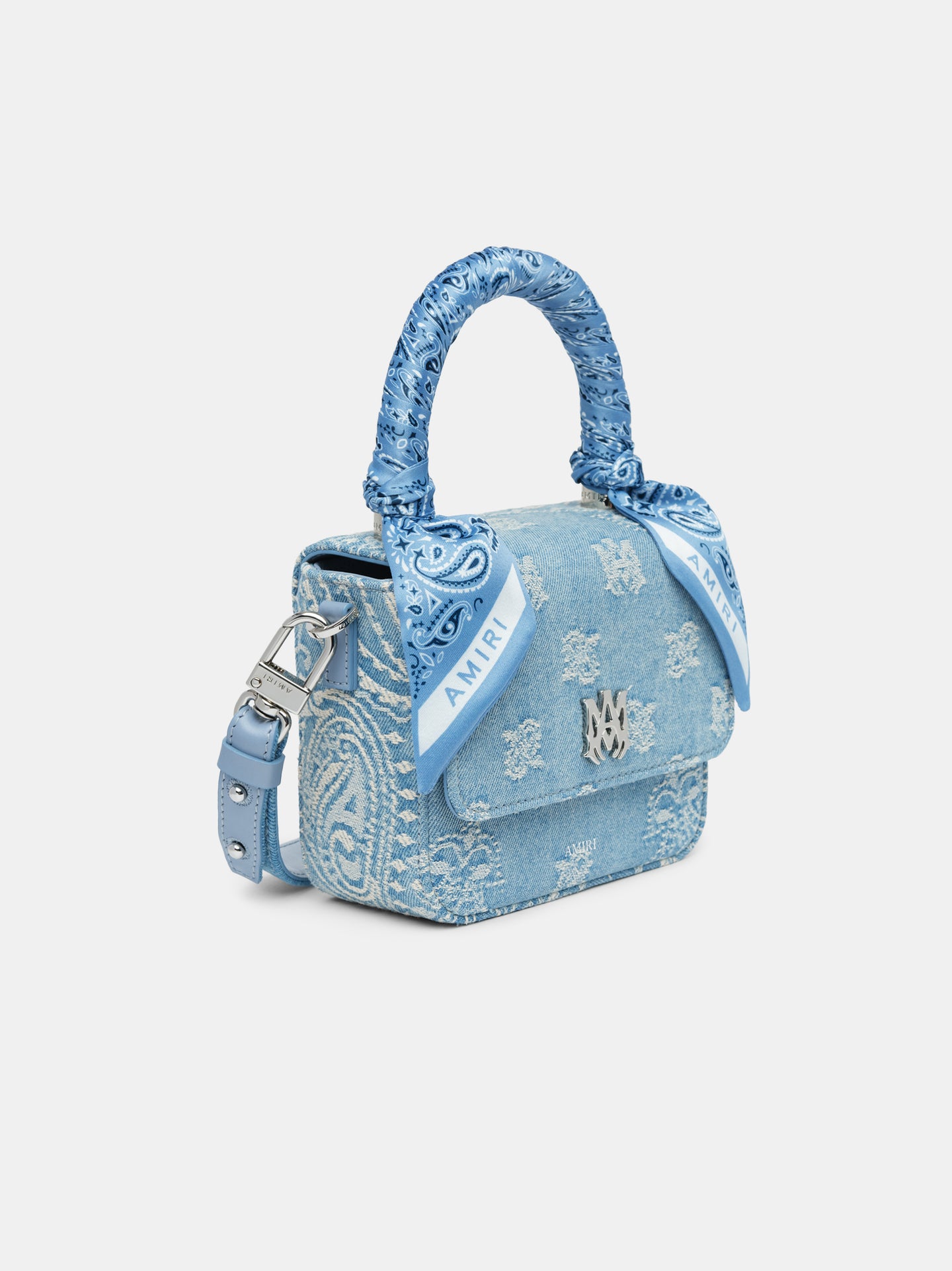 WOMEN - WOMEN'S DENIM BANDANA MICRO MA BAG - Antique Indigo