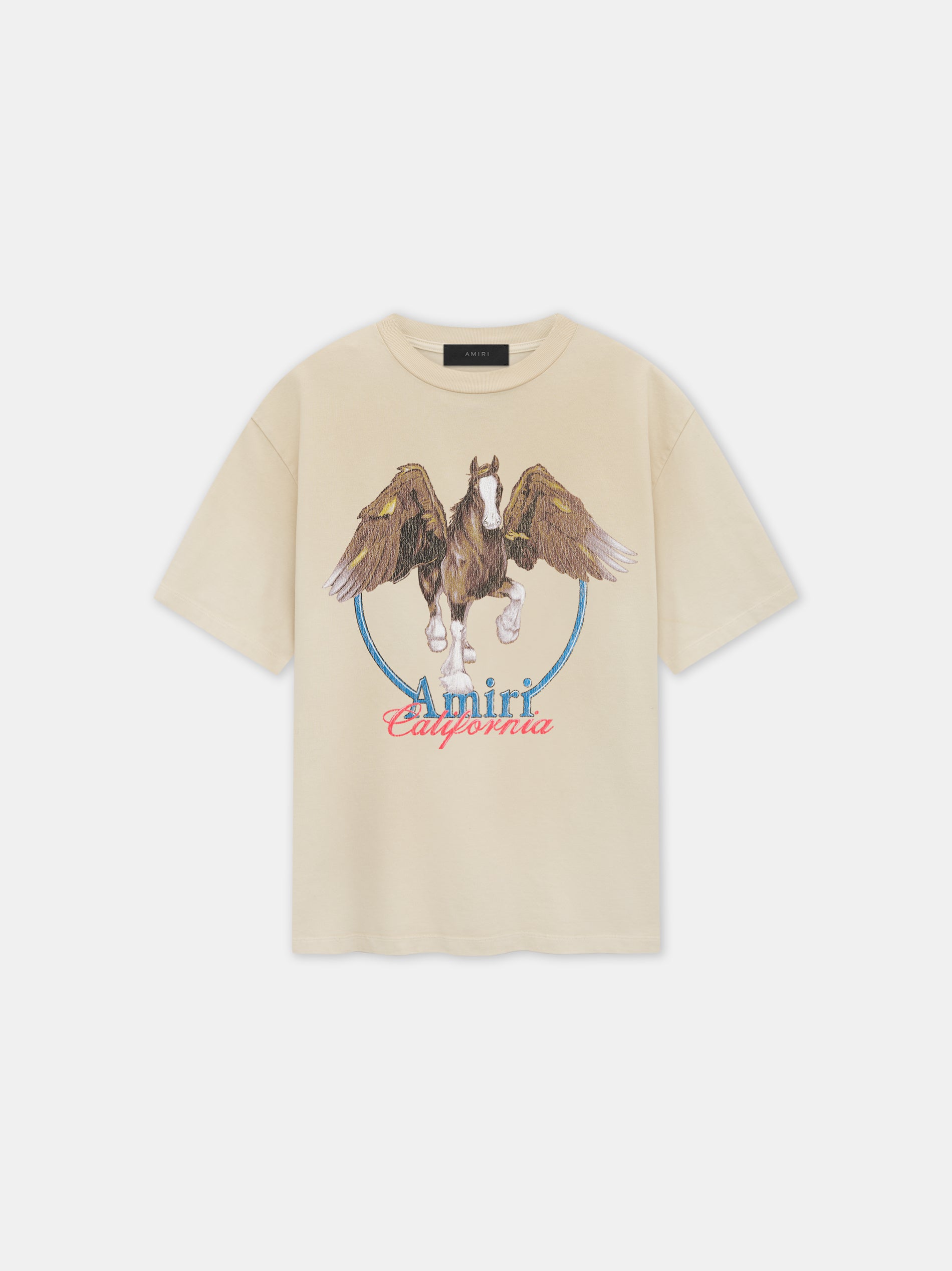 Product WOMEN - WOMEN'S AMIRI PEGASUS OVERSIZED TEE - Alabaster featured image