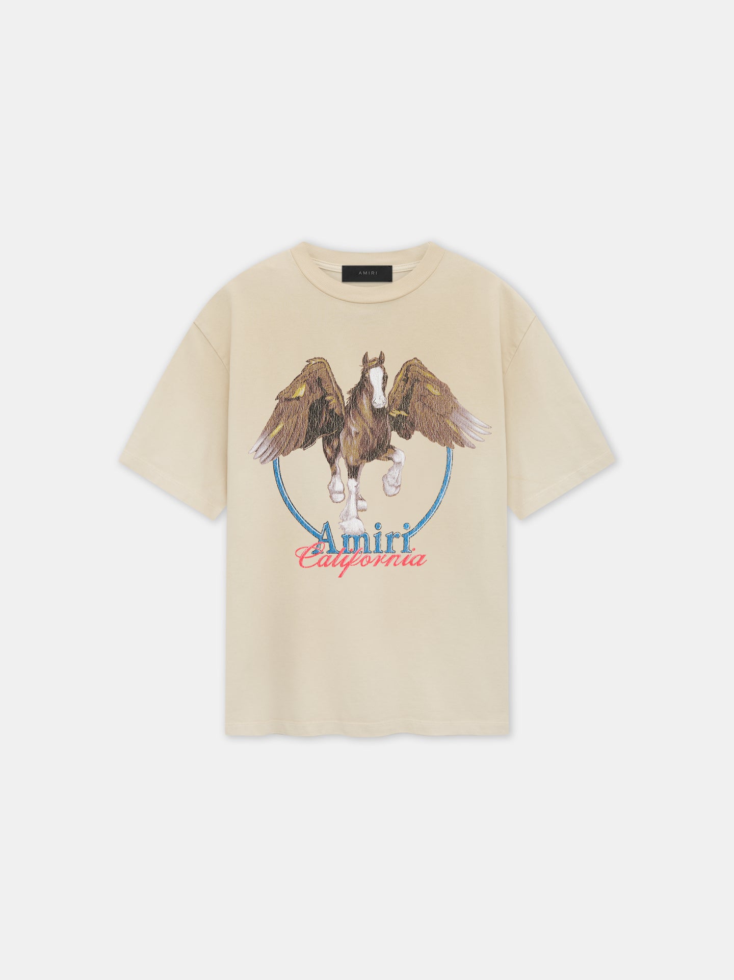 WOMEN - WOMEN'S AMIRI PEGASUS OVERSIZED TEE - Alabaster