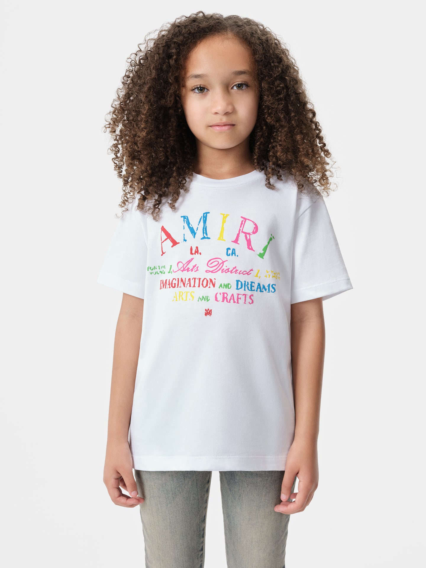 KIDS - KIDS' ARTS DISTRICT SCRIBBLE TEE - White