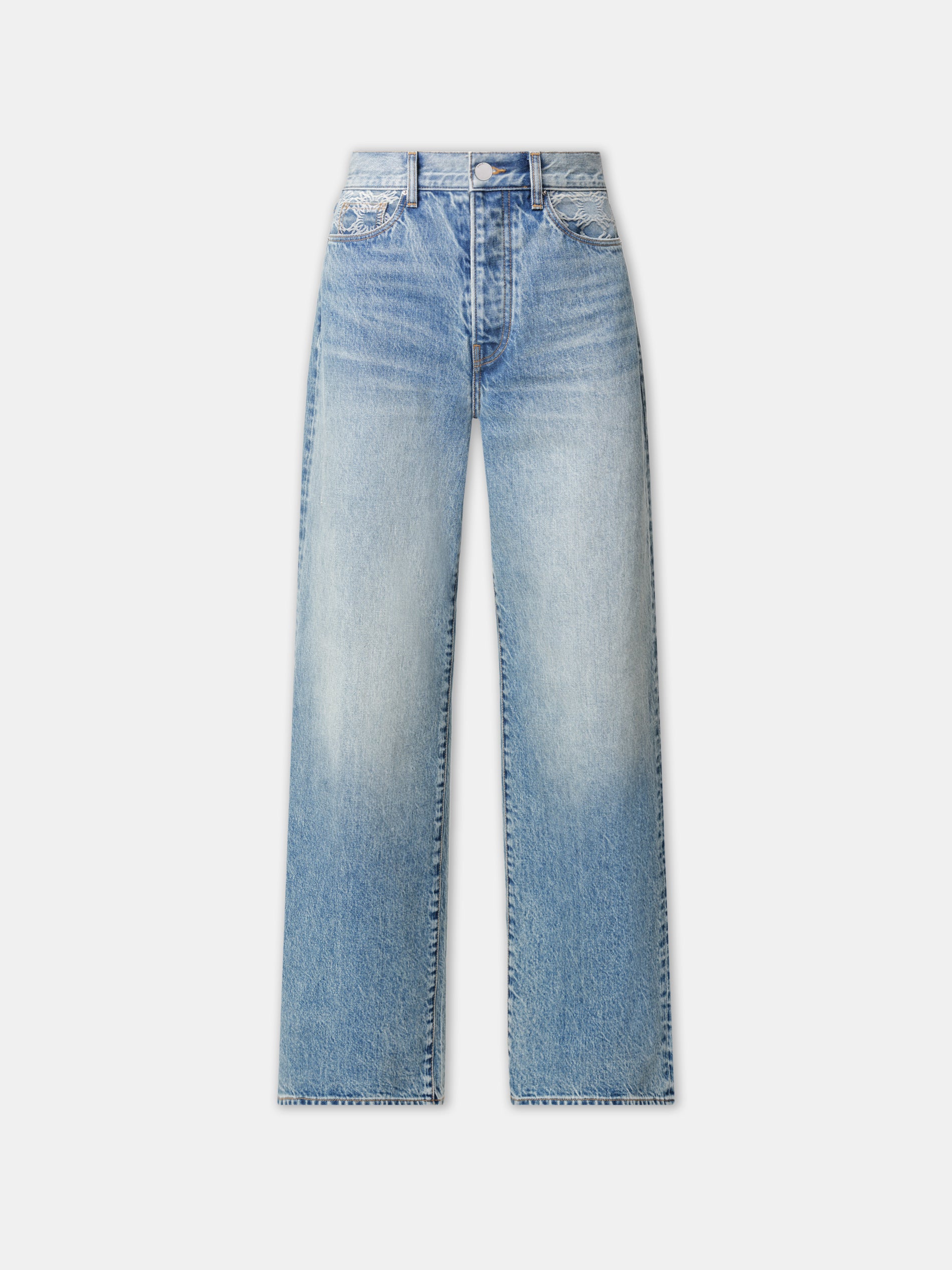 Product WOMEN - WOMEN'S MA QUAD HIGH RISE WIDE JEAN - Classic Mid Indigo featured image