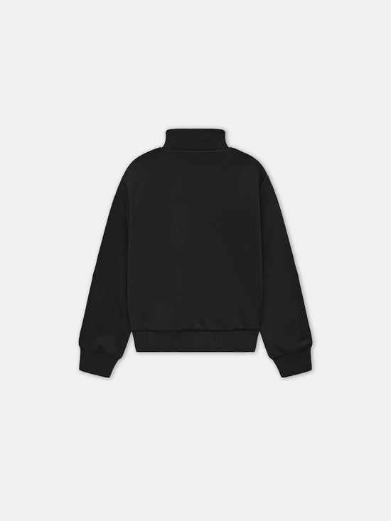 KIDS - KIDS' BONES TRACK JACKET - Black - AMIRI