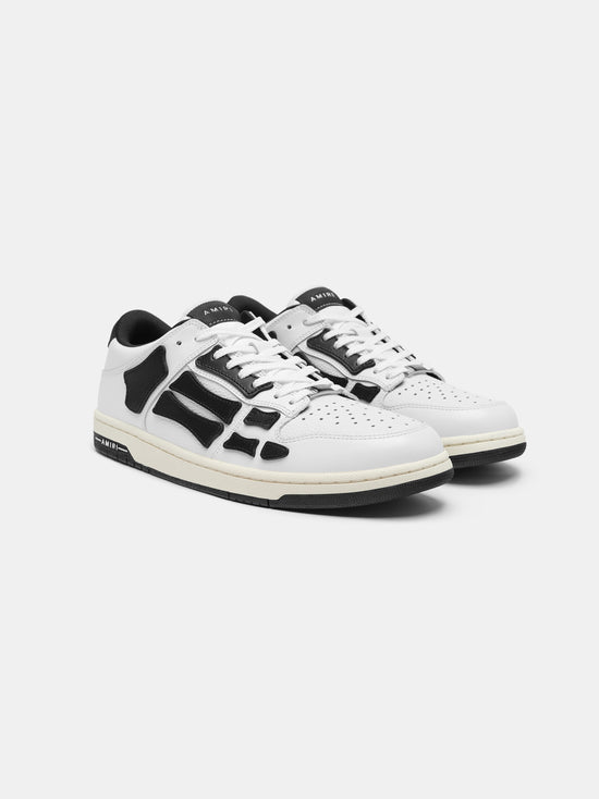 SKEL-TOP LOW -  WHITE BLACK