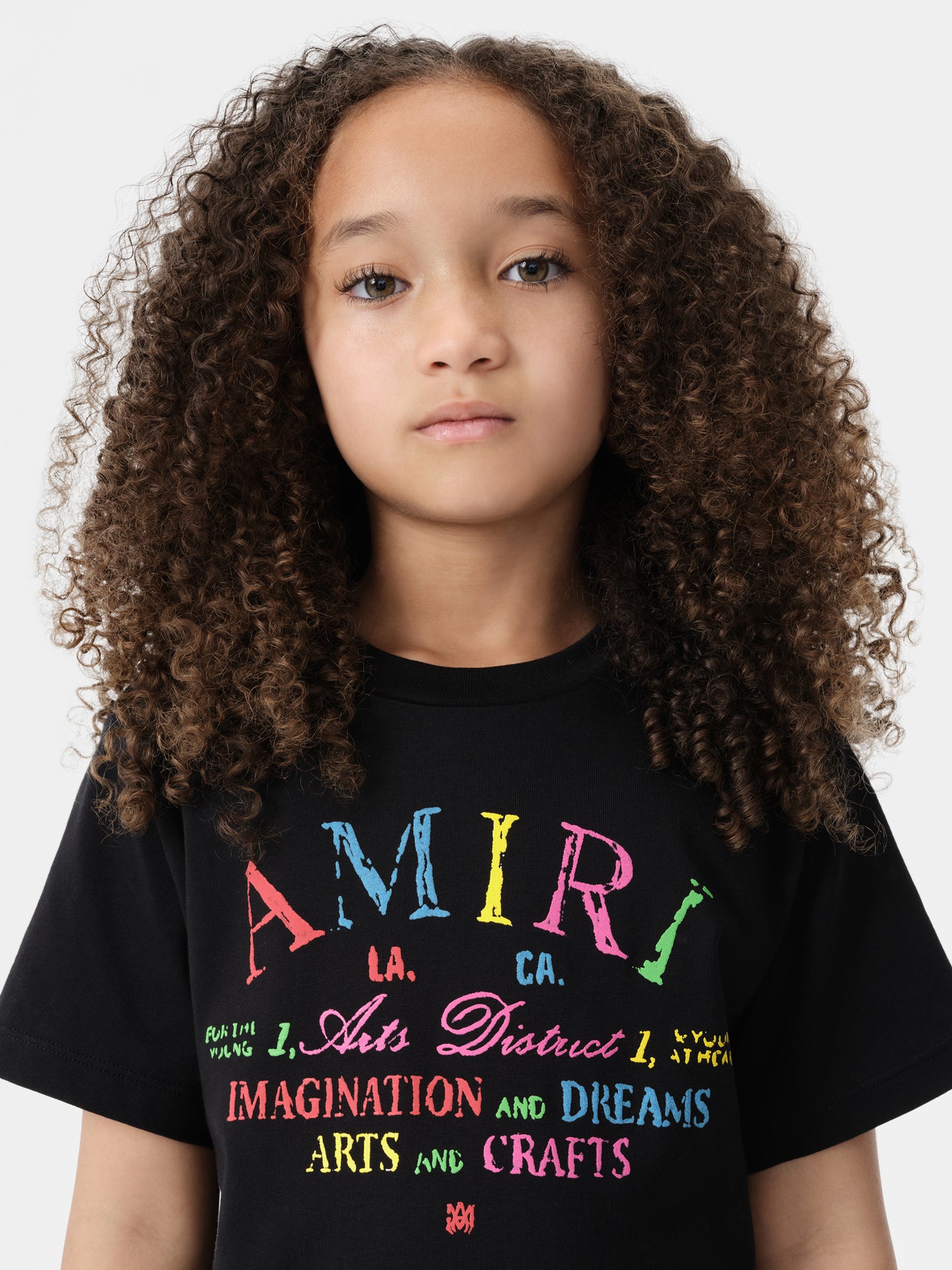 KIDS - KIDS' ARTS DISTRICT SCRIBBLE TEE - Black