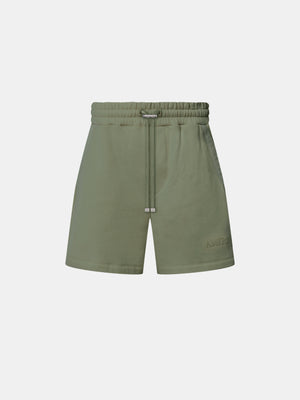 AMIRI EMBROIDERED SHORT - OLIVE - AMIRI