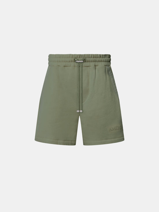 AMIRI EMBROIDERED SHORT - OLIVE - AMIRI