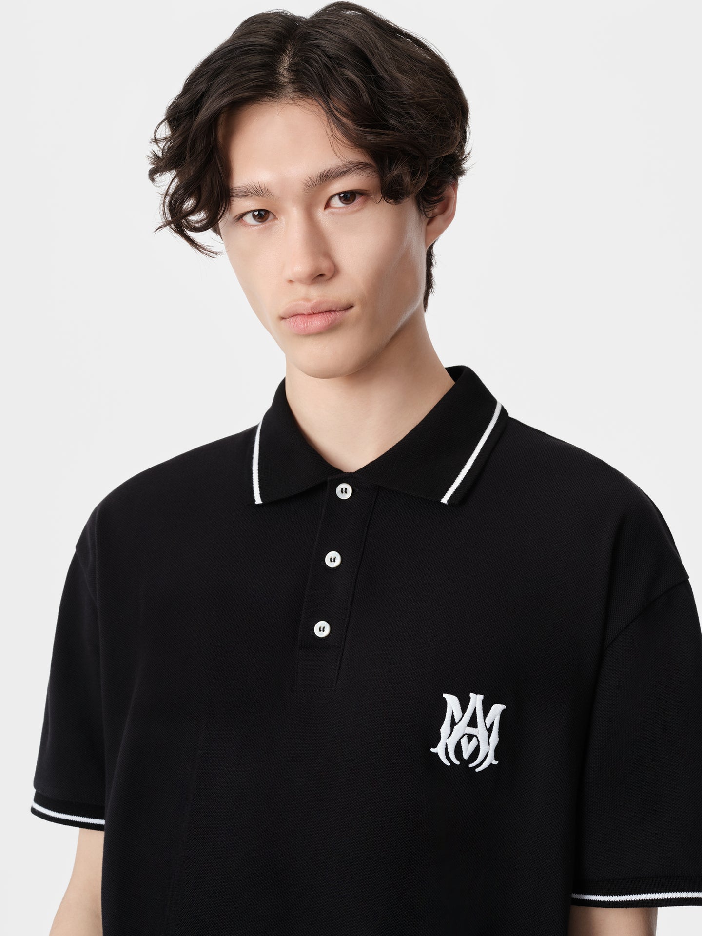 MA CORE LOGO POLO - Black