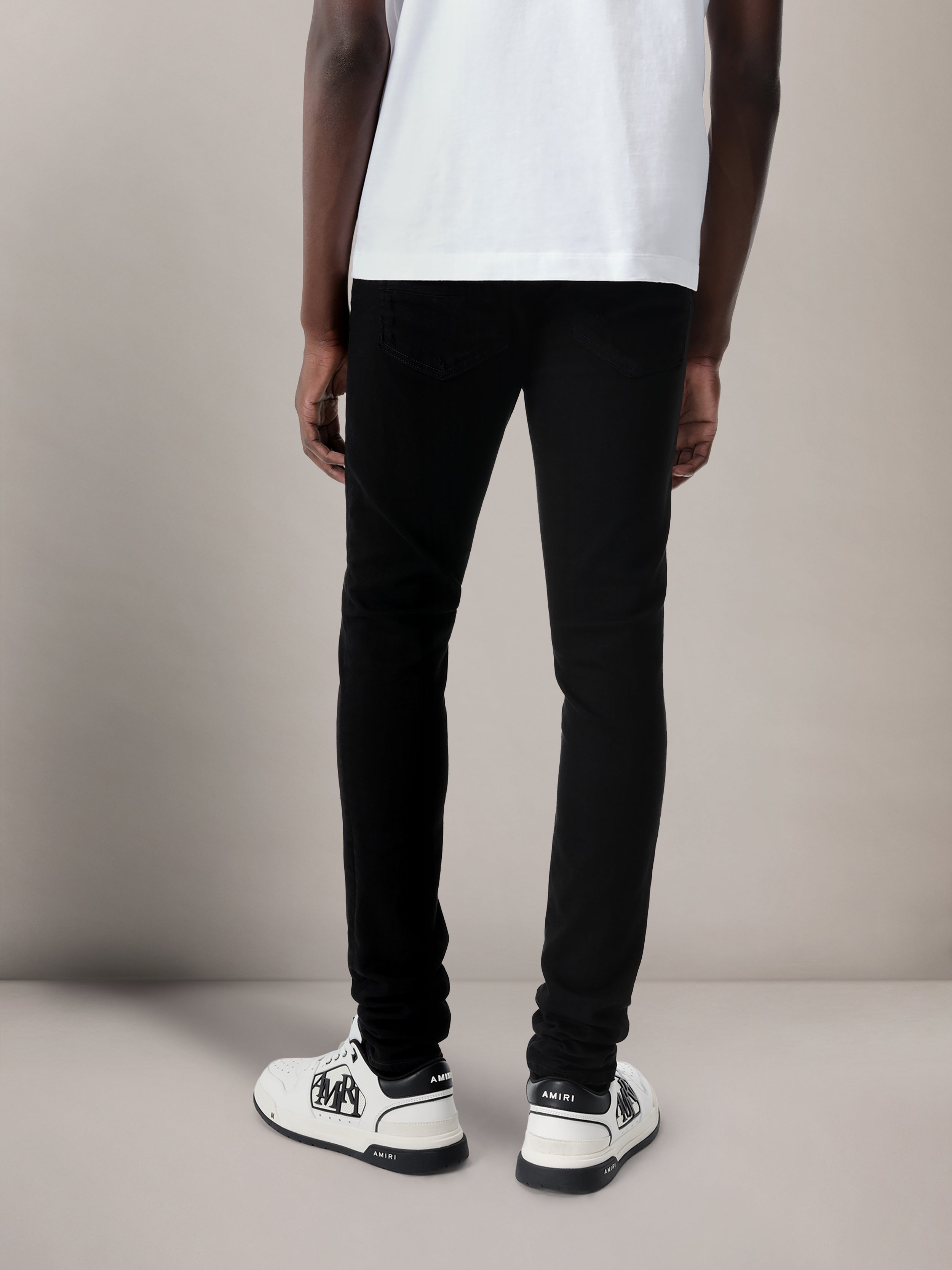 【確実正規品】AMIRI stack jeans ブラック 28 Stack Jean - BLACK