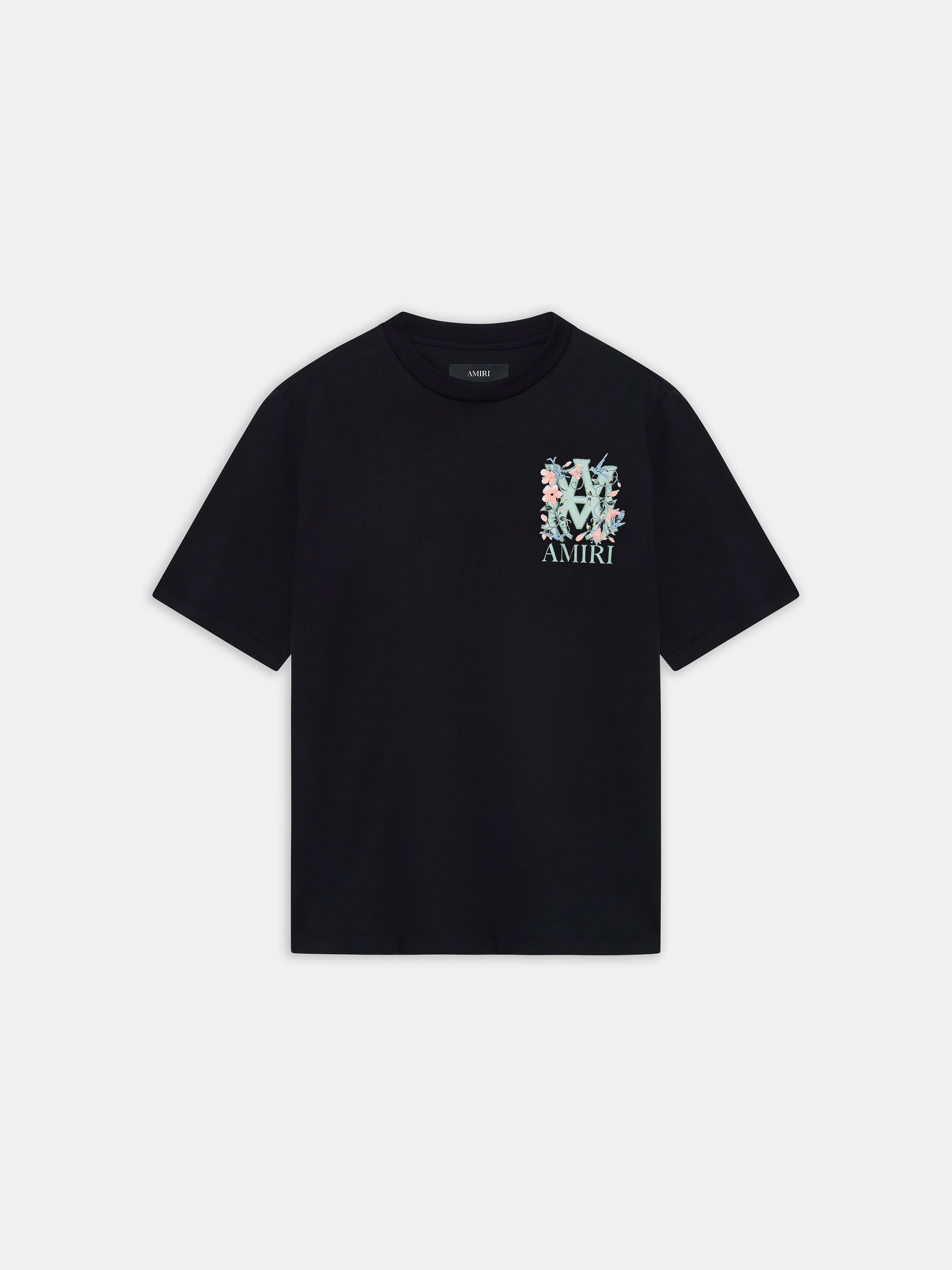 Product MA FLORAL OVERSIZED TEE - Black featured image
