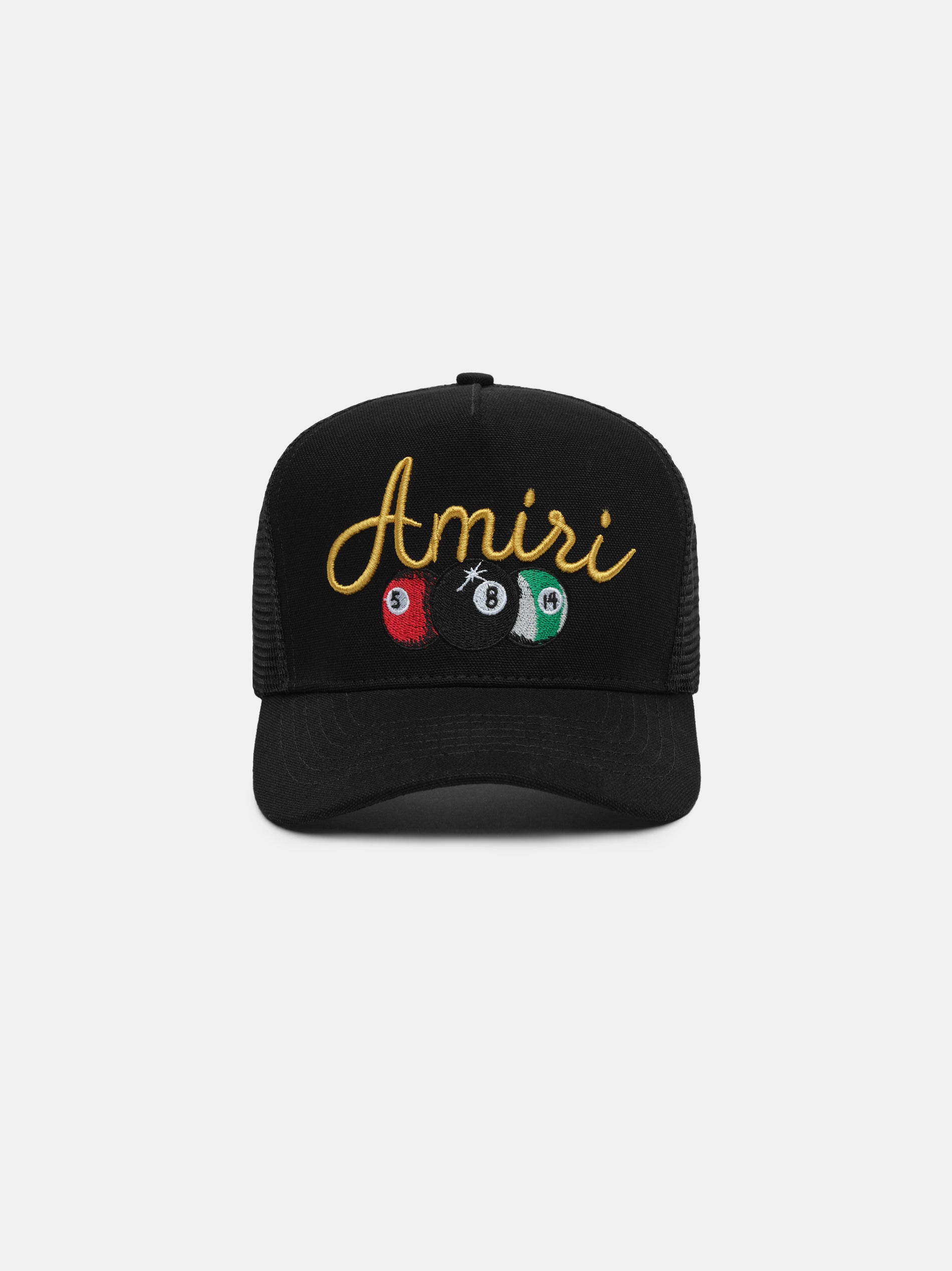 Product AMIRI BILLIARDS TRUCKER HAT - Black featured image