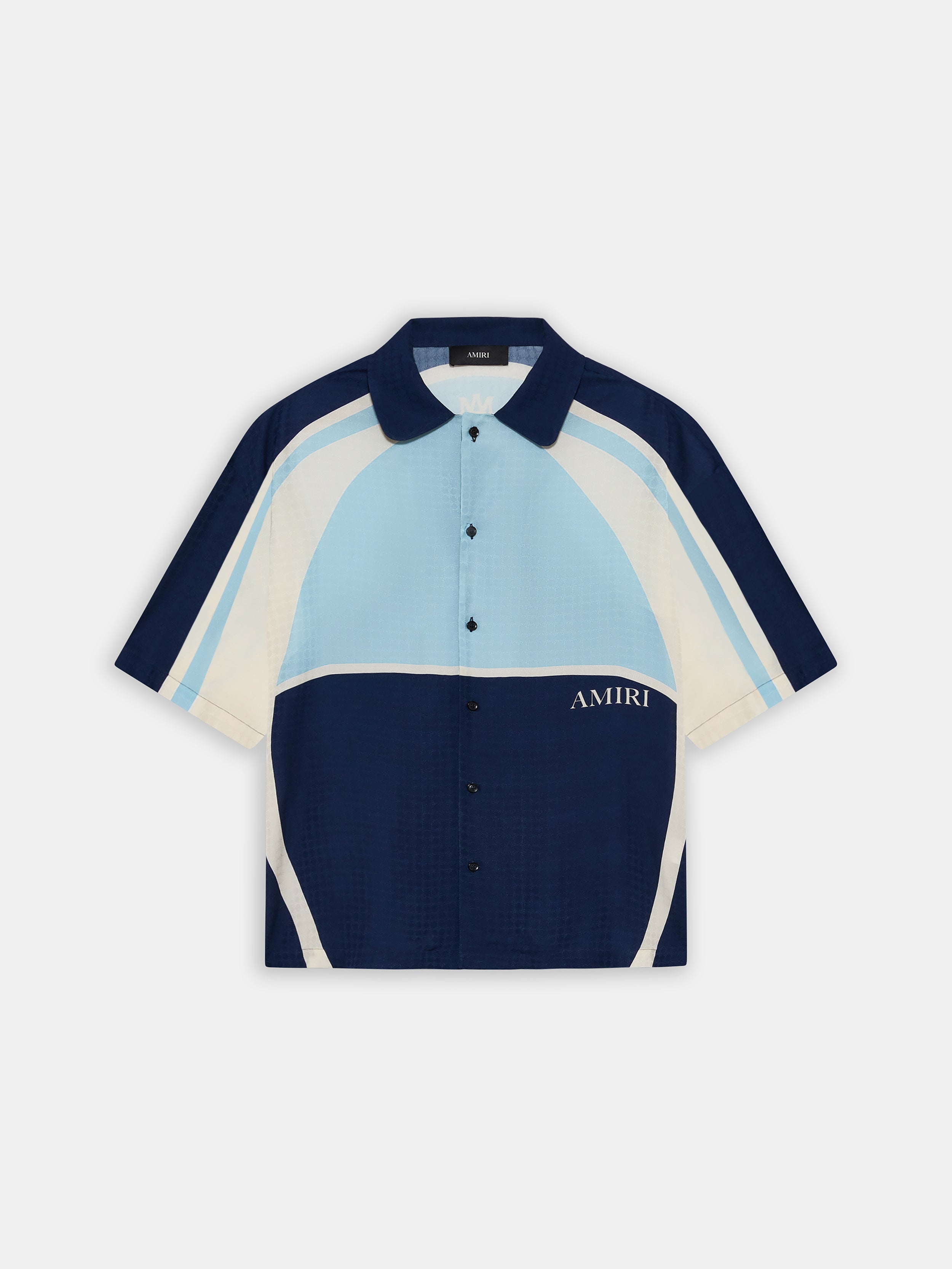 Product MA QUAD PANEL OVERSIZED CAMP SHIRT - Midnight Blue featured image