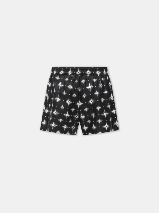 WOMEN - WOMEN'S STARBURST SHORT - Black