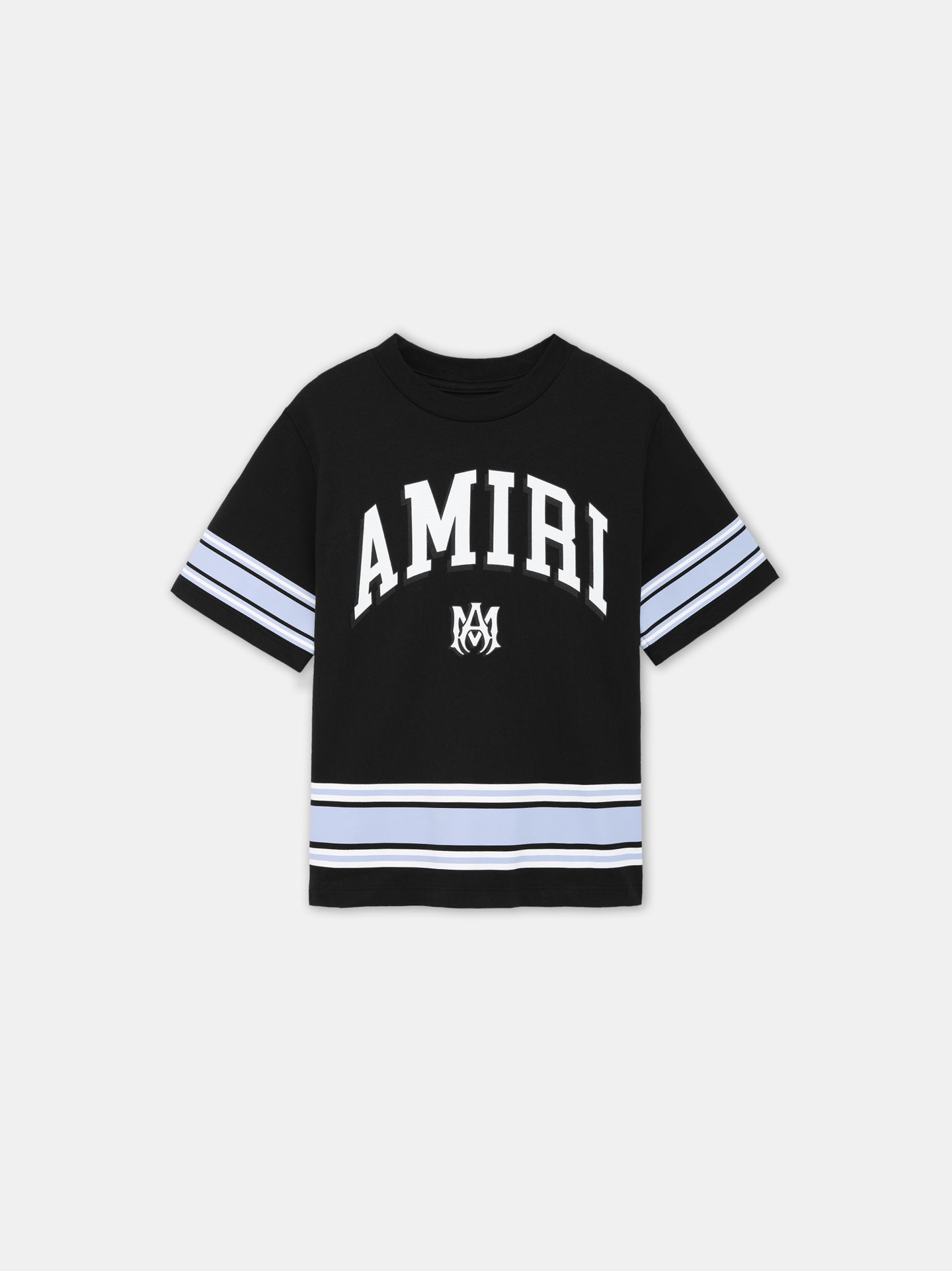 KIDS - KIDS' AMIRI STRIPE TEE - Black