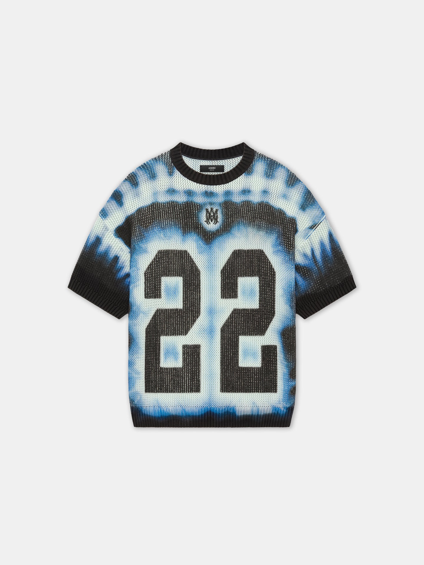 22 TIE DYE TEE - Ashley Blue