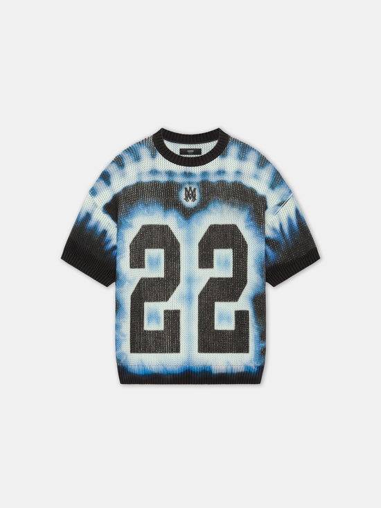 22 TIE DYE TEE - Ashley Blue - AMIRI