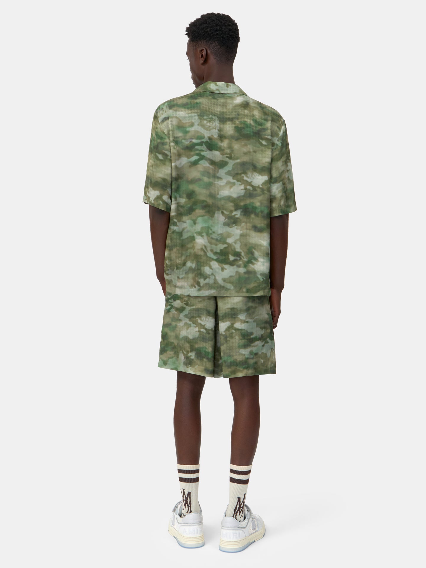 MA QUAD CAMO CAMP SHIRT - Natural - AMIRI