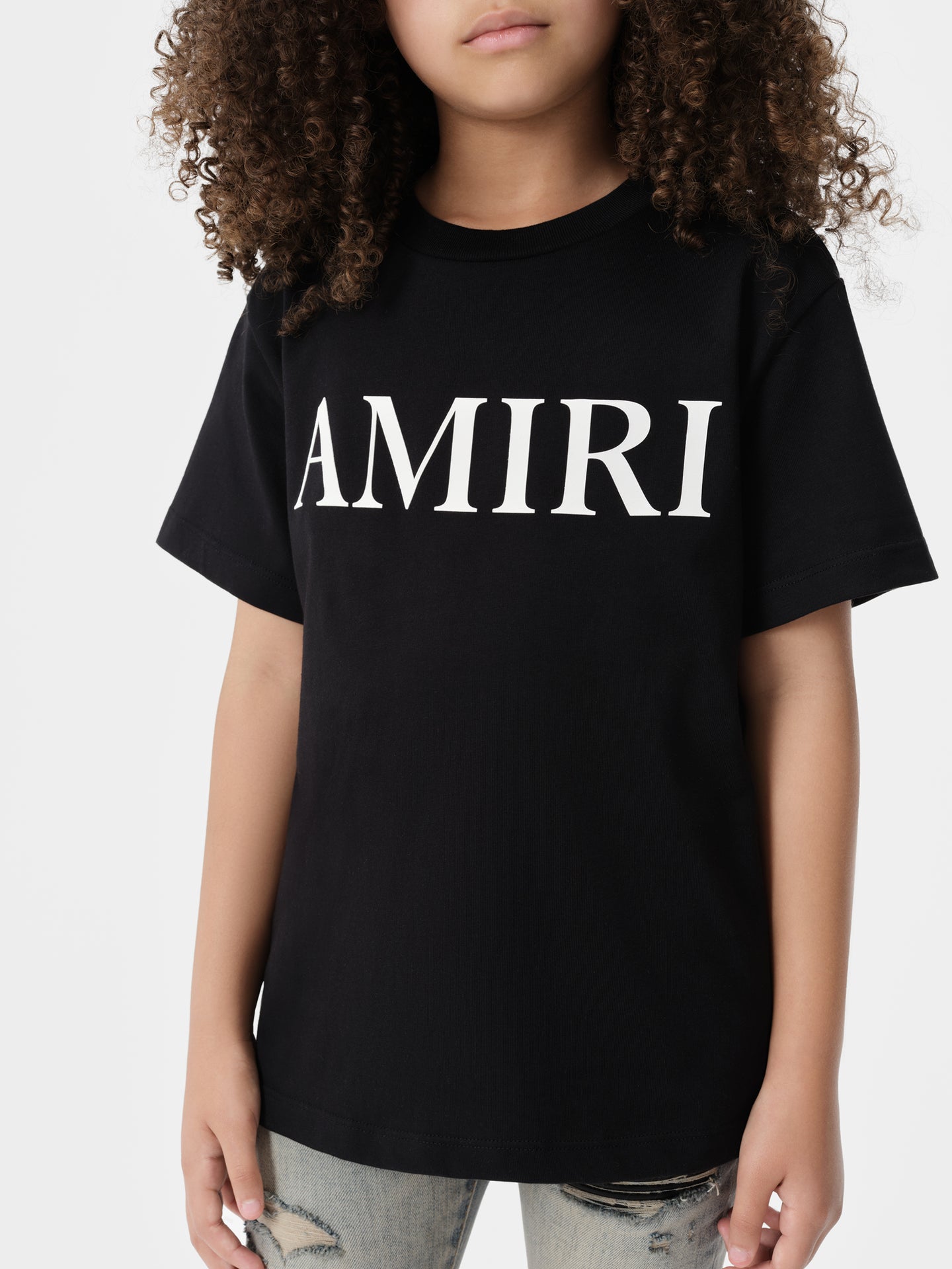 KIDS - KIDS' AMIRI CORE LOGO TEE - Black