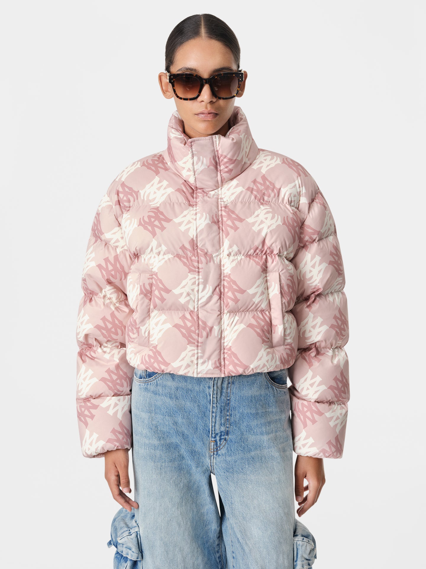 WOMEN - WOMEN'S MA QUAD CROPPED DOWN JACKET - Pale Peach