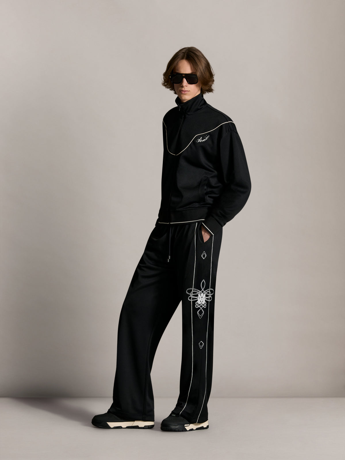 AMIRI LASSO TRACK PANT - Black - AMIRI