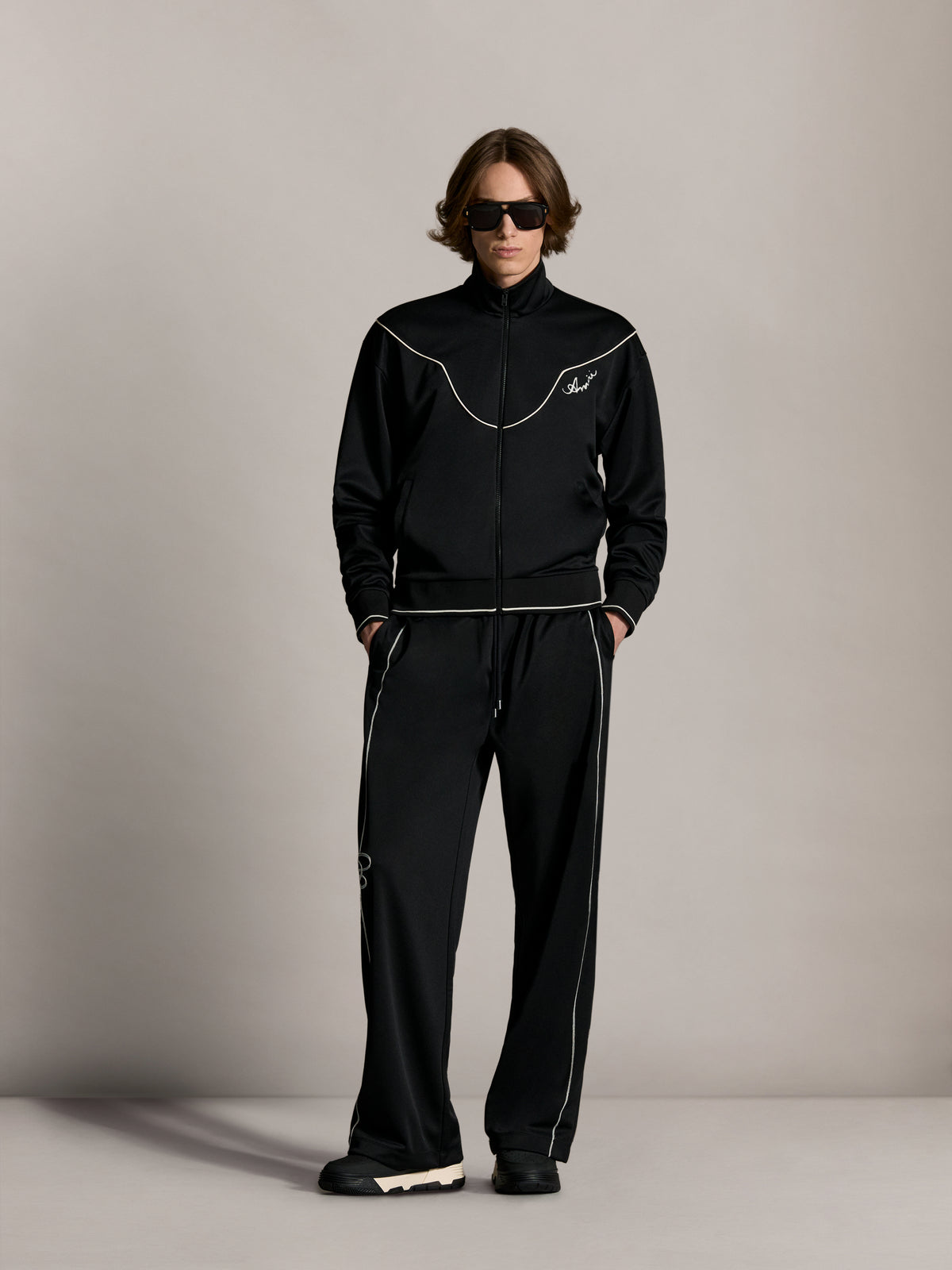 AMIRI LASSO TRACK PANT - Black - AMIRI