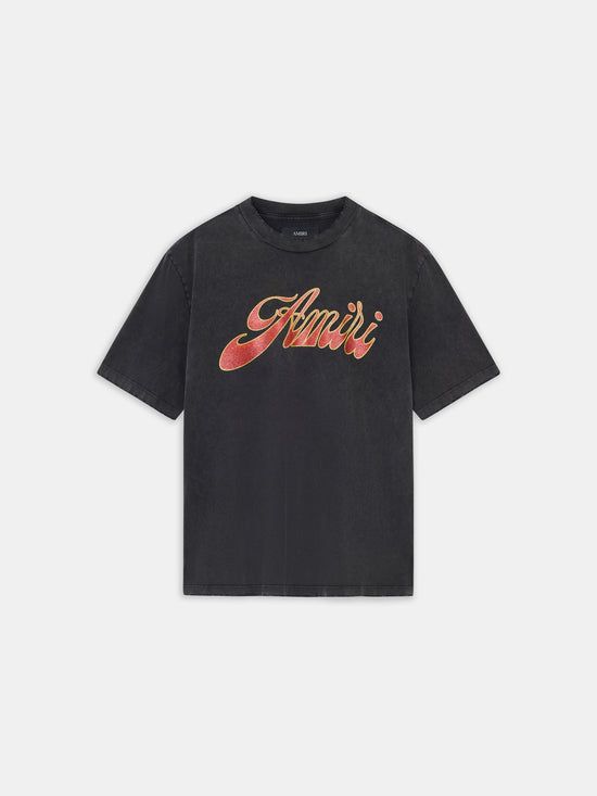 AMIRI GROOVY TEE - BLACK - AMIRI