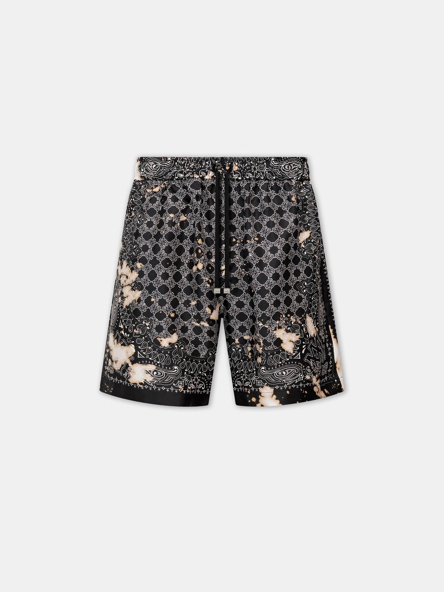 BLEACH BANDANA SHORT - Black - AMIRI