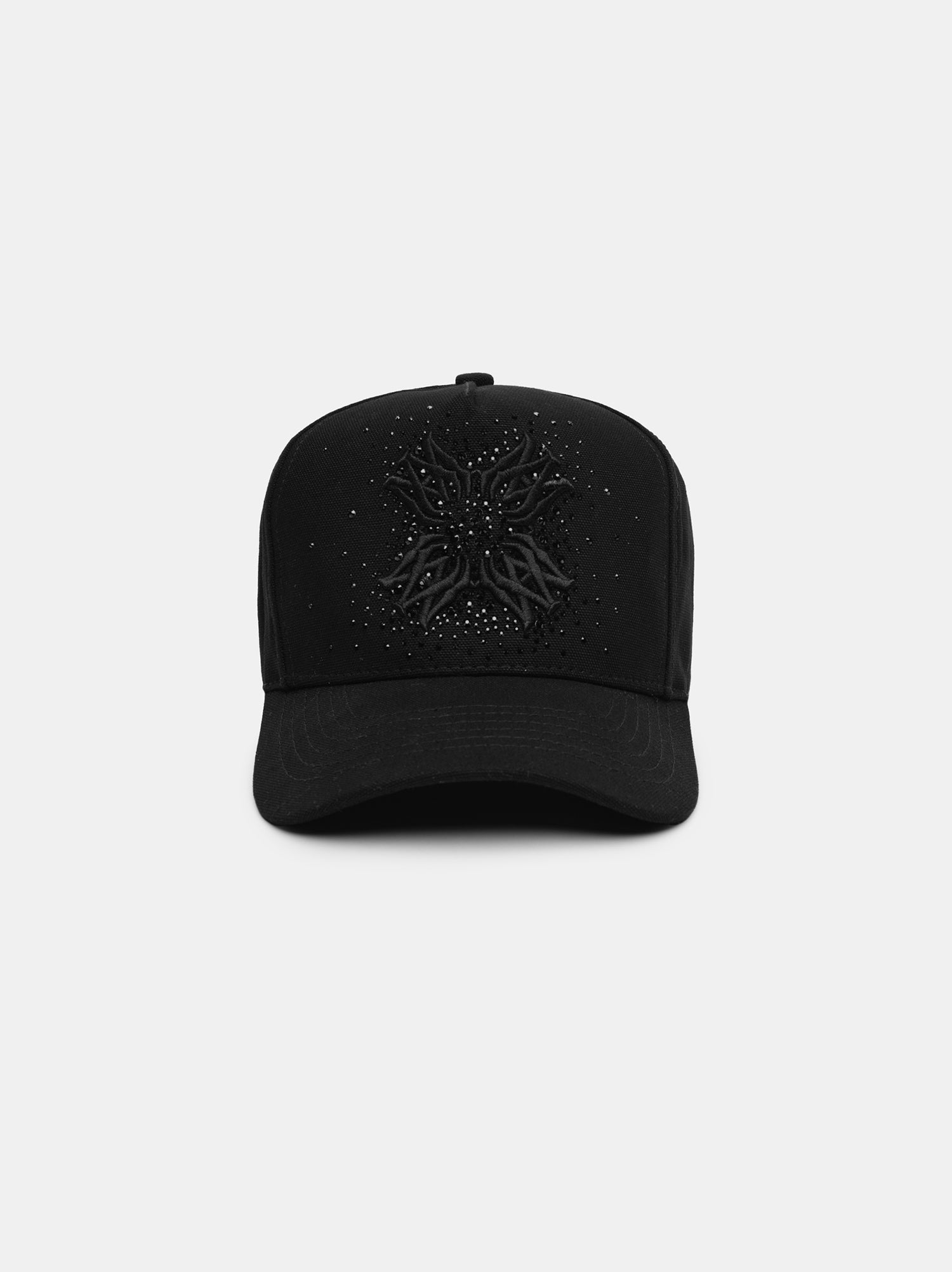 Product MA QUAD CRYSTAL CANVAS HAT - Black featured image