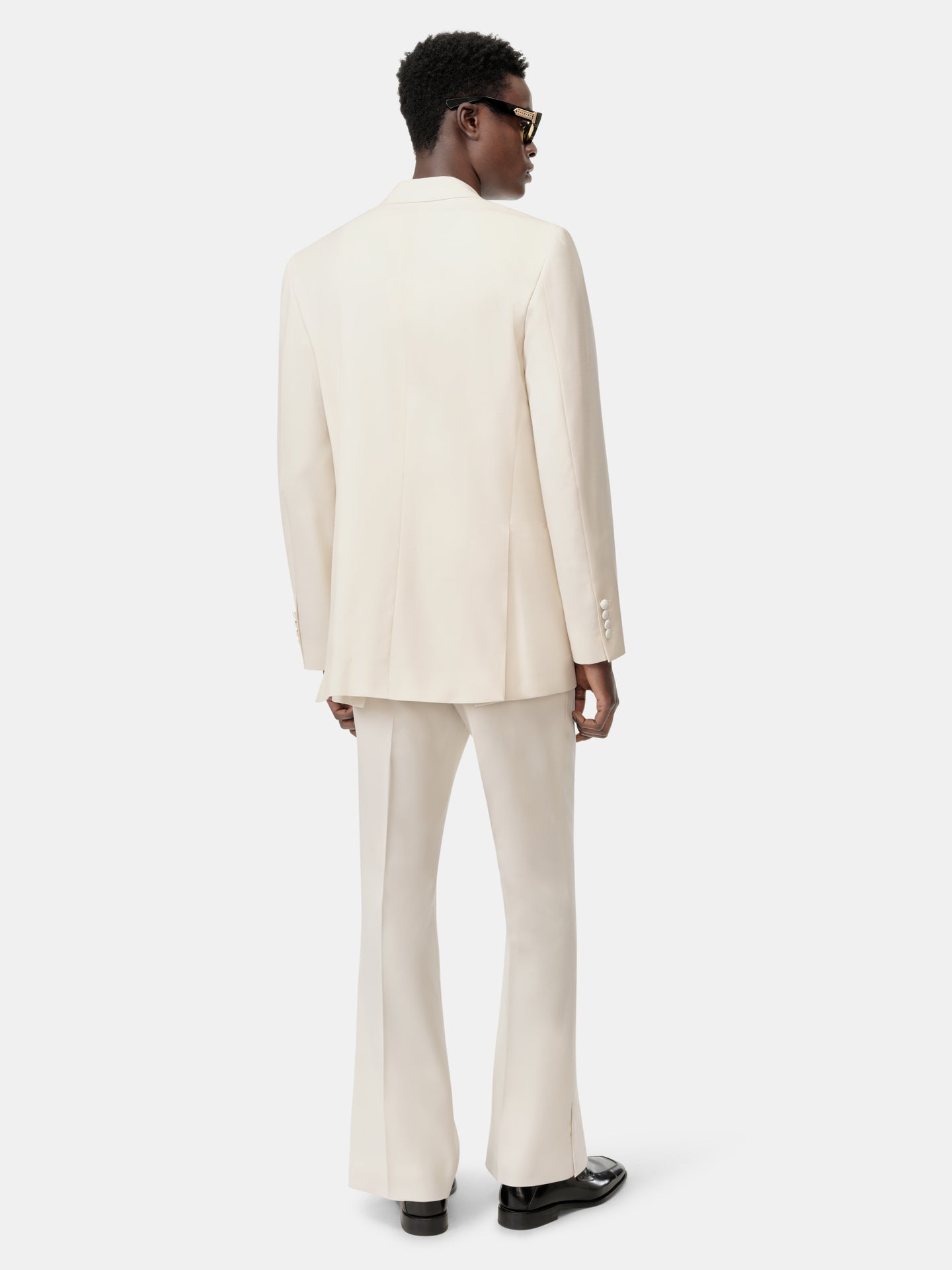 MA DOUBLE-BREASTED BLAZER - Alabaster - AMIRI
