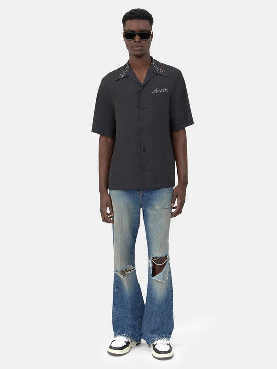 SLASHED BOOT CUT JEAN - Denim Lapis - AMIRI