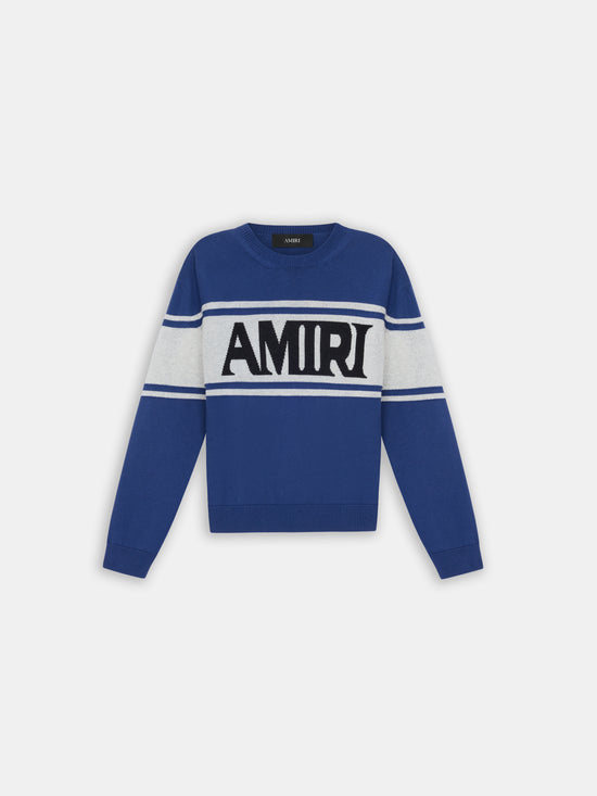KIDS - KIDS' AMIRI SPORT SWEATER - Midnight Blue - AMIRI