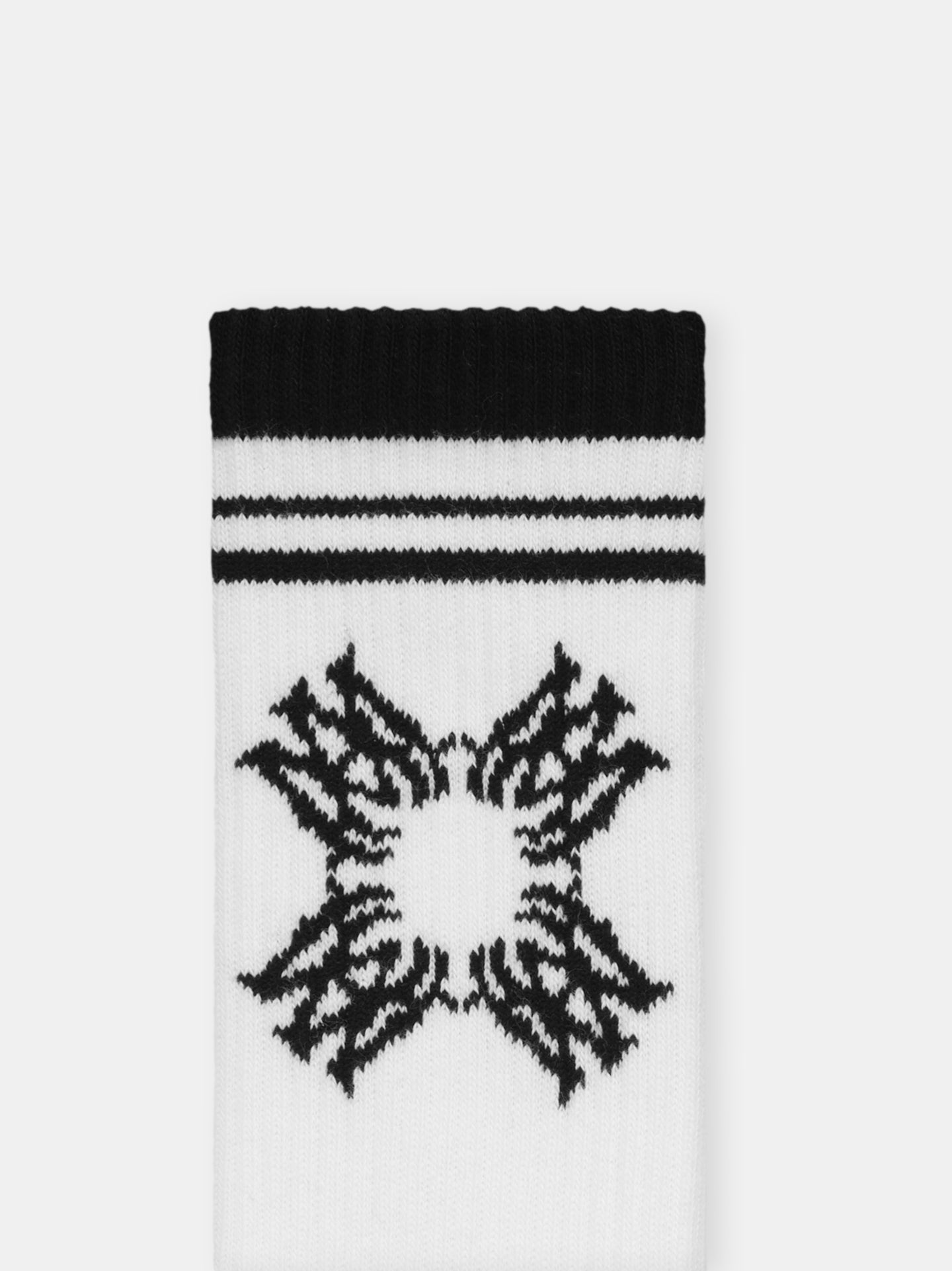 MA QUAD SOCK - White Black