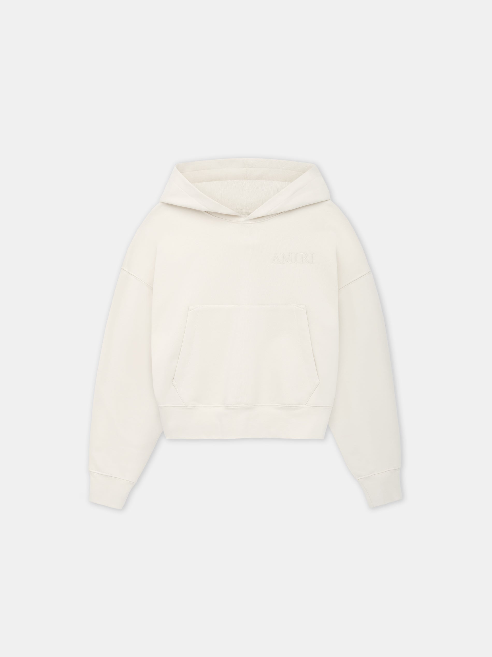 Product WOMEN - WOMEN'S AMIRI EMBROIDERED HOODIE - Alabaster featured image