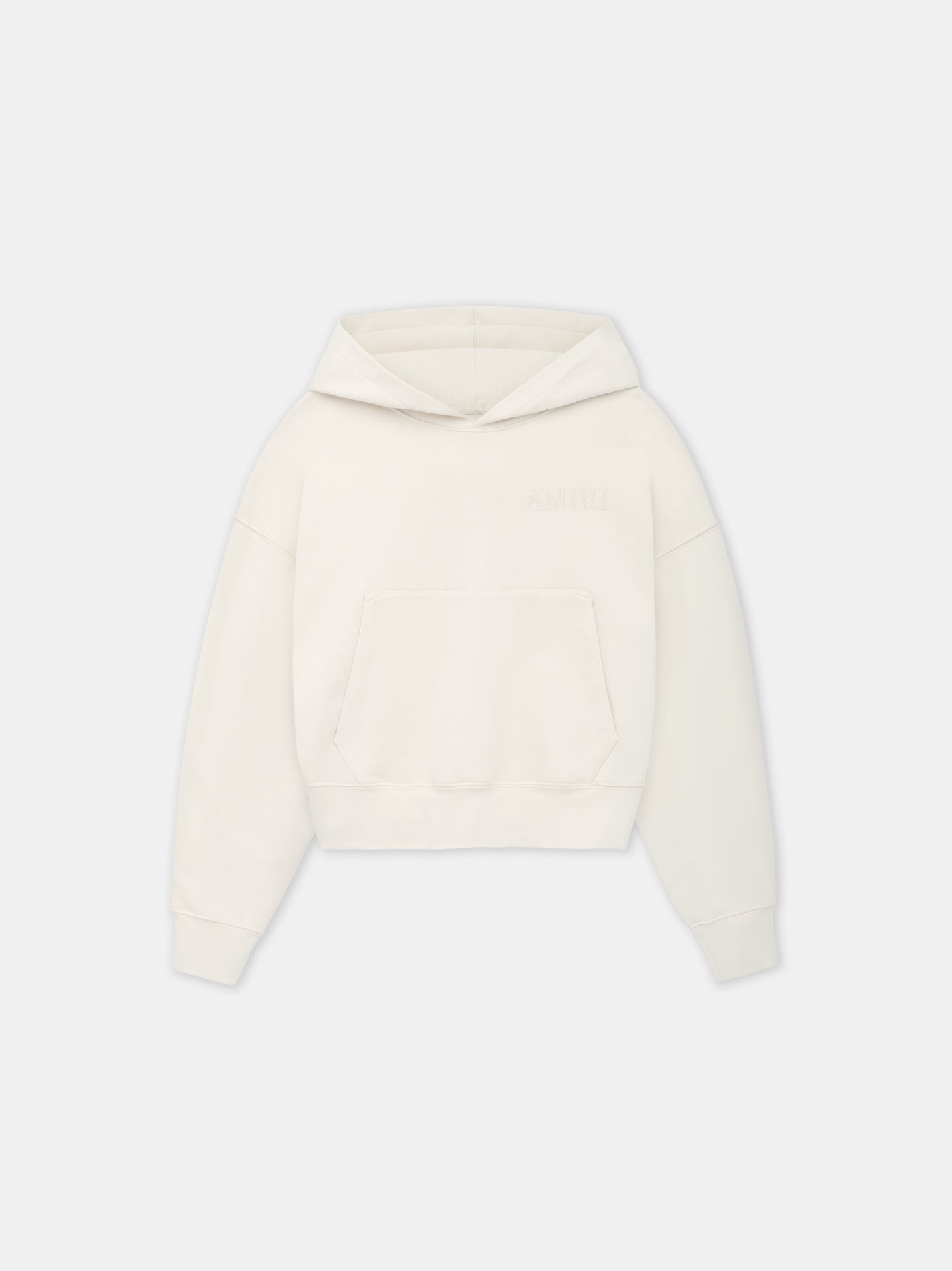 WOMEN - WOMEN'S AMIRI EMBROIDERED HOODIE - Alabaster