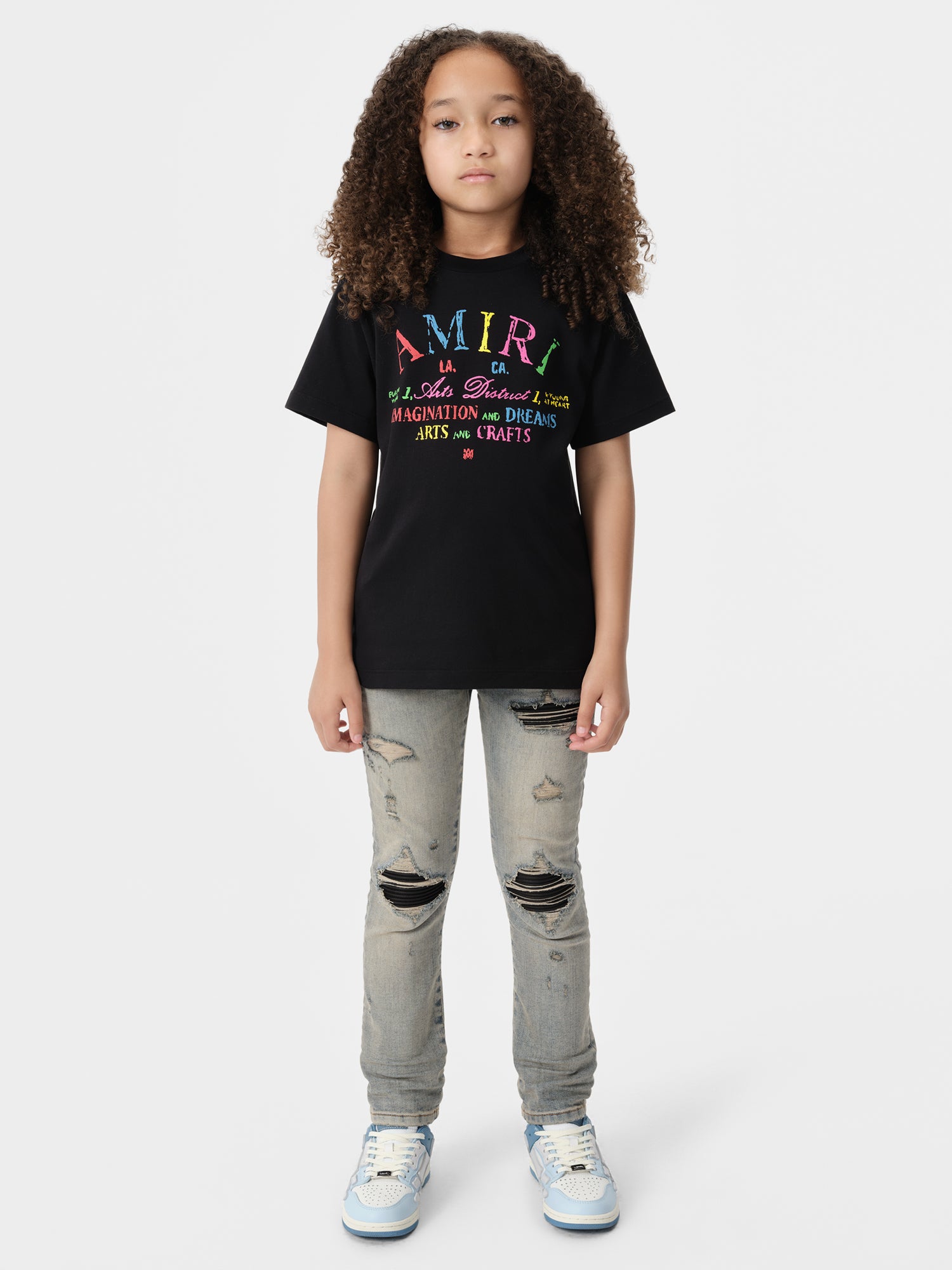 Product KIDS - ARTS DISTRICT SCRIBBLE TEE - Black featured image