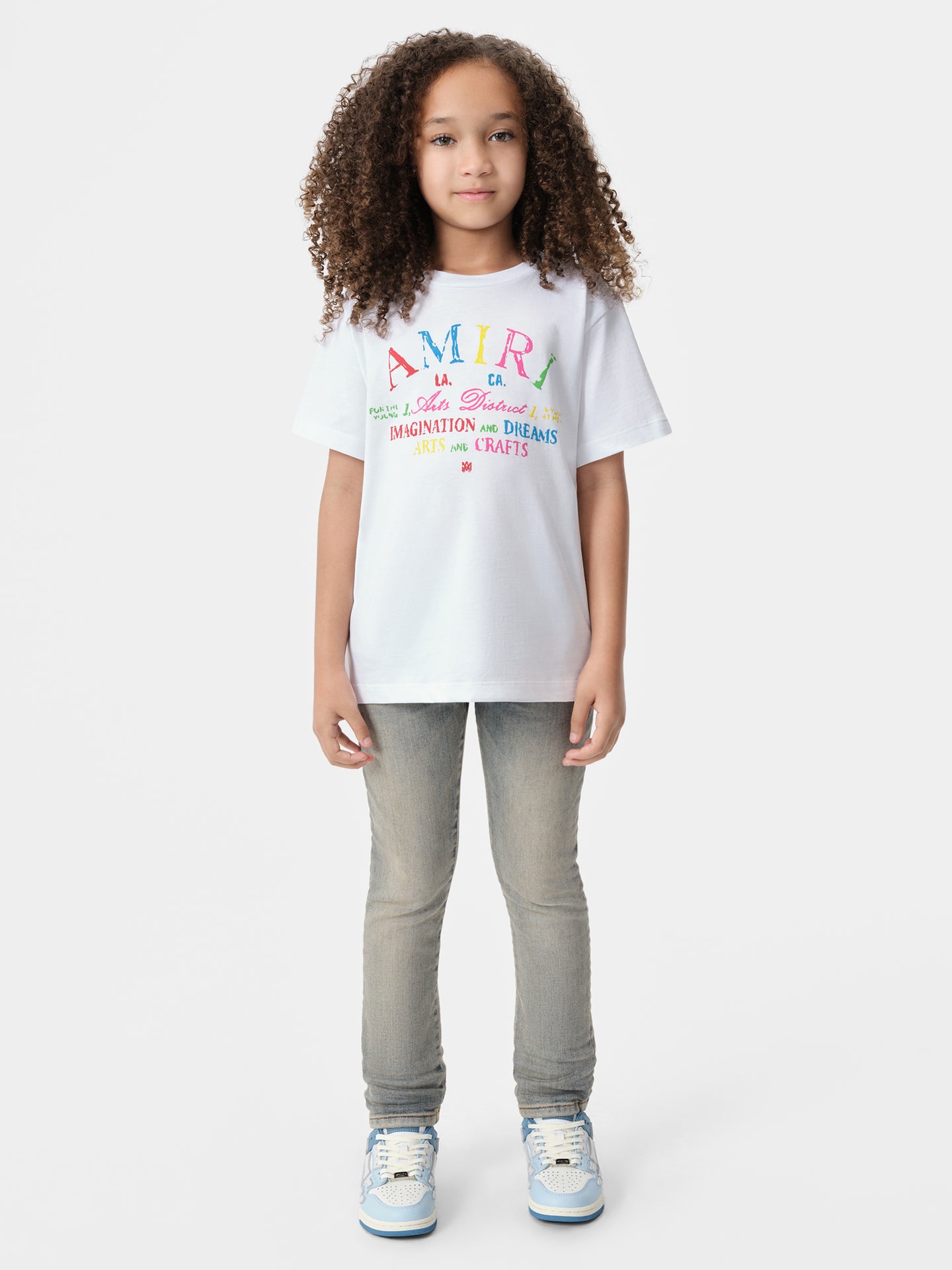 KIDS - KIDS' ARTS DISTRICT SCRIBBLE TEE - White