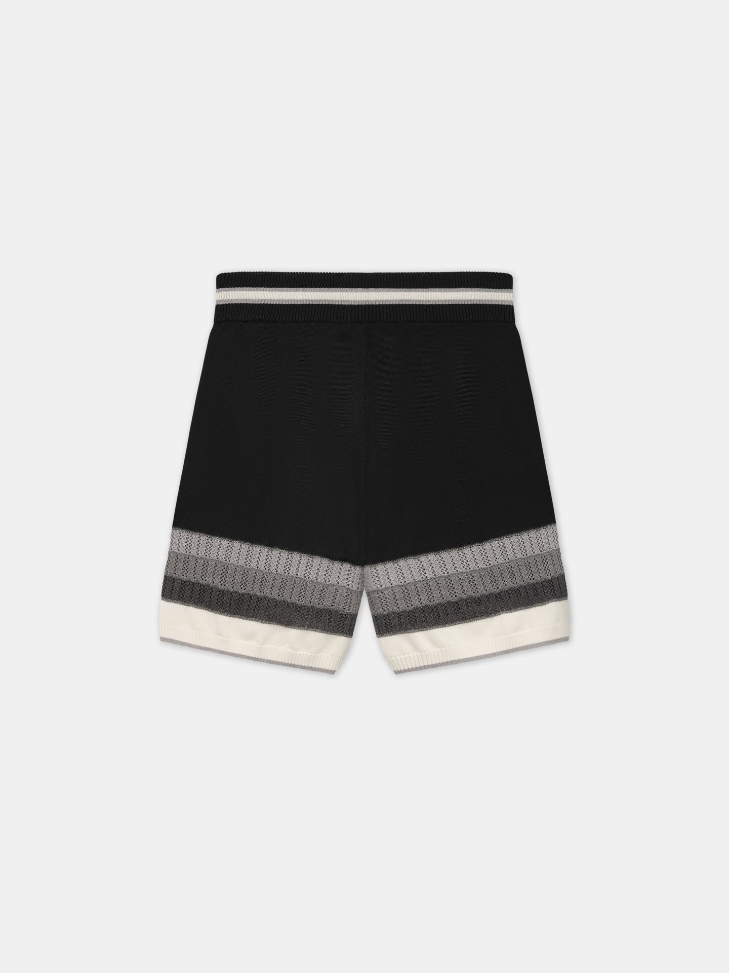 MA STRIPED SHORT - BLACK - AMIRI