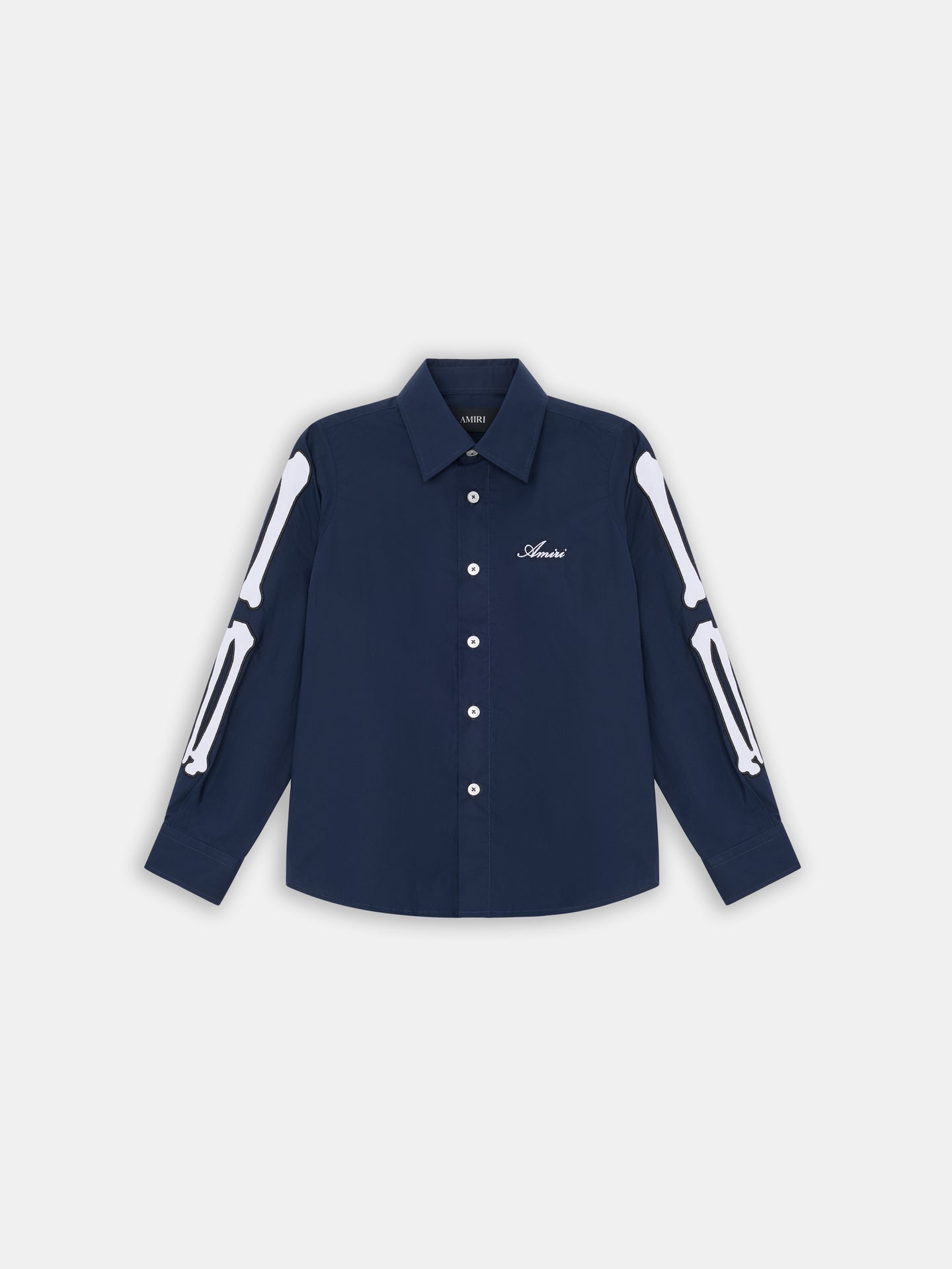 KIDS - KIDS' BONES SHIRT - Dark Indigo - AMIRI