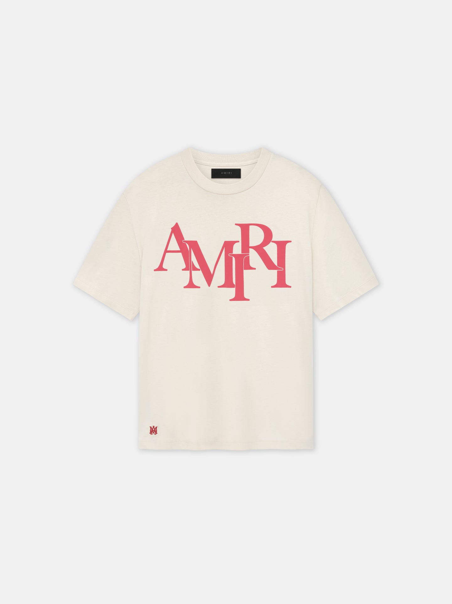 AMIRI STAGGERED TEE - Birch