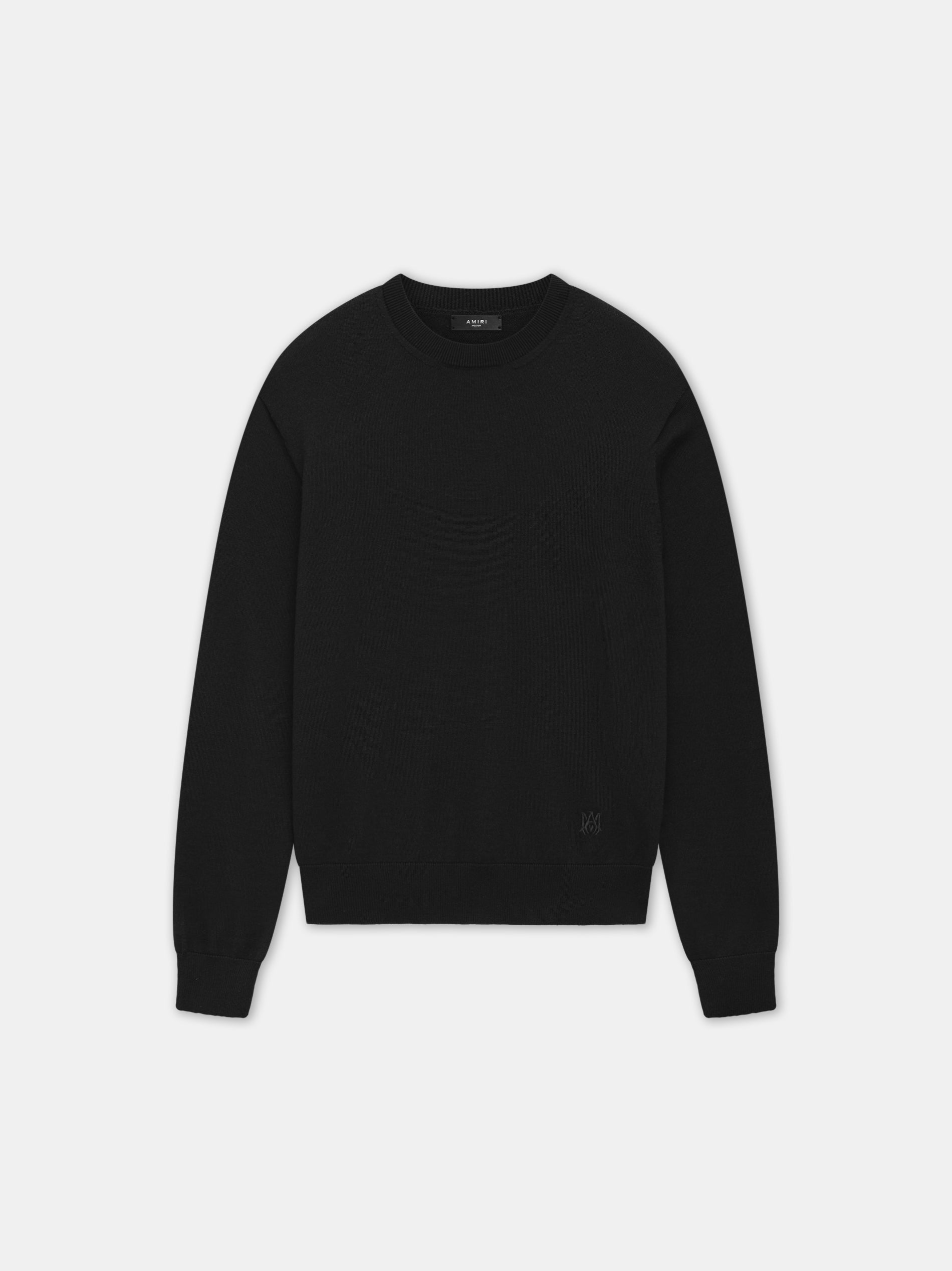 Product LONG SLEEVE CREW-BLACK featured image