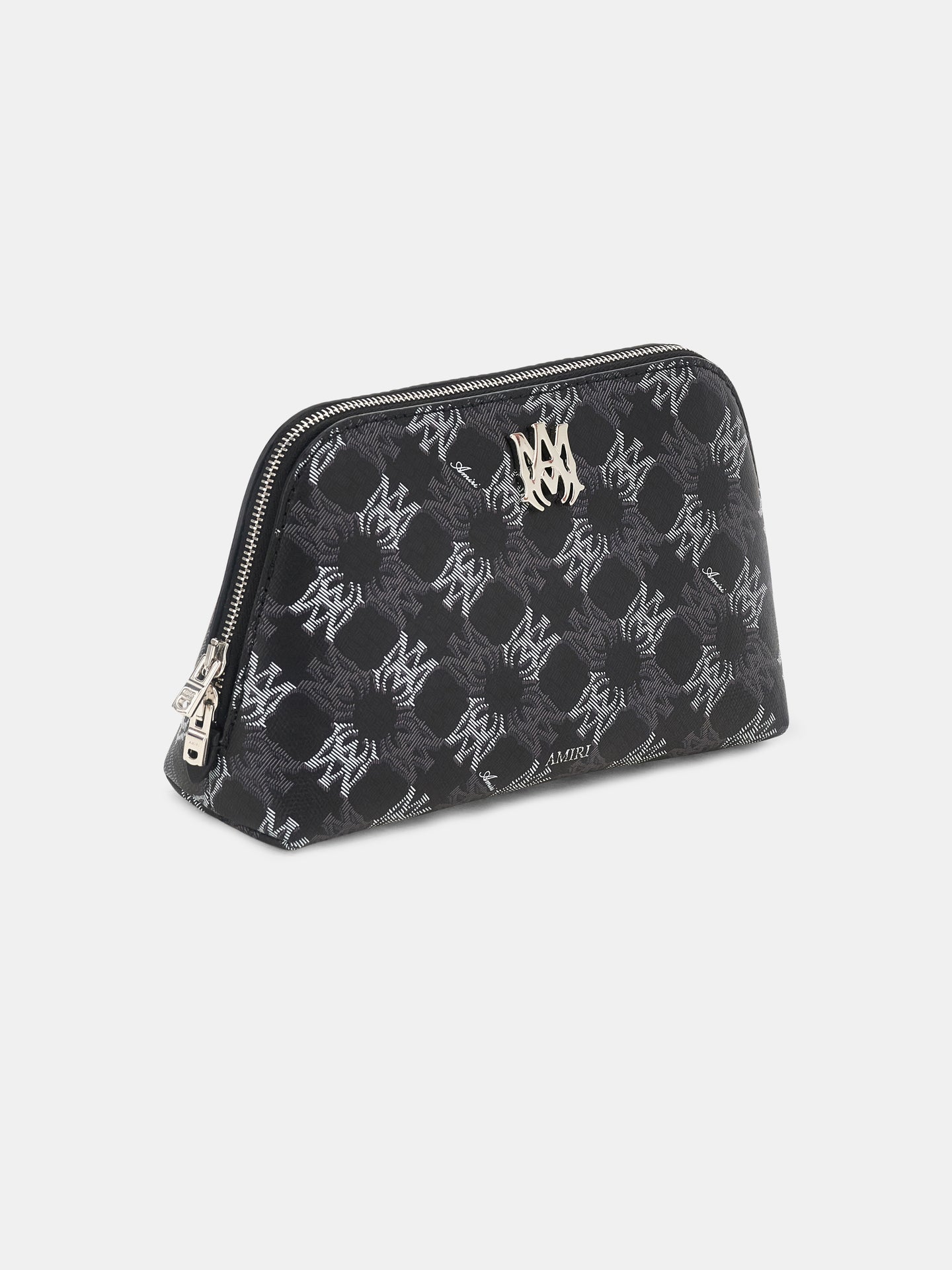 MA QUAD CANVAS MICRO COSMETIC BAG - Black - AMIRI