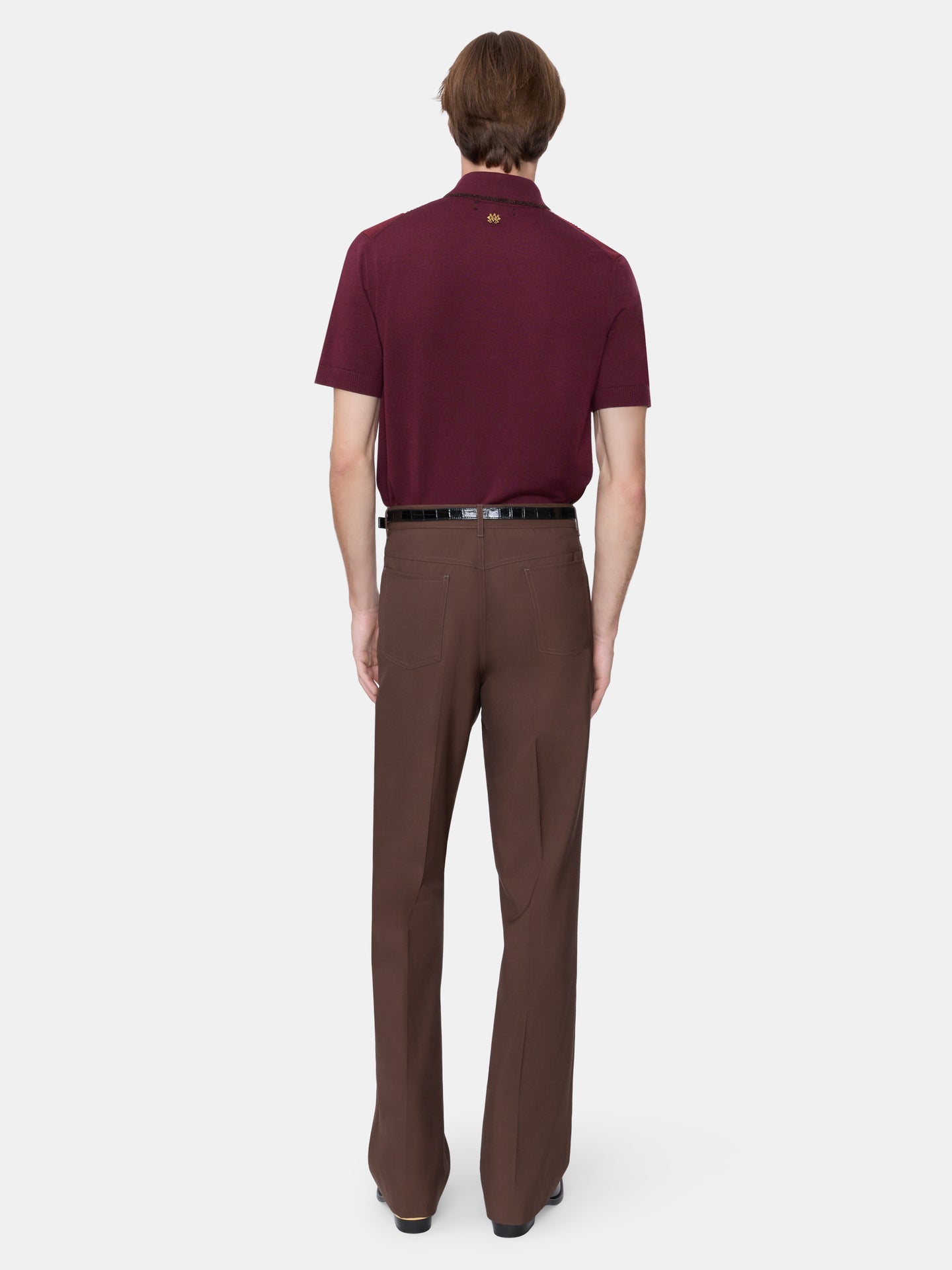 EMBELLISHED STRIPED SHIRT - RED - AMIRI