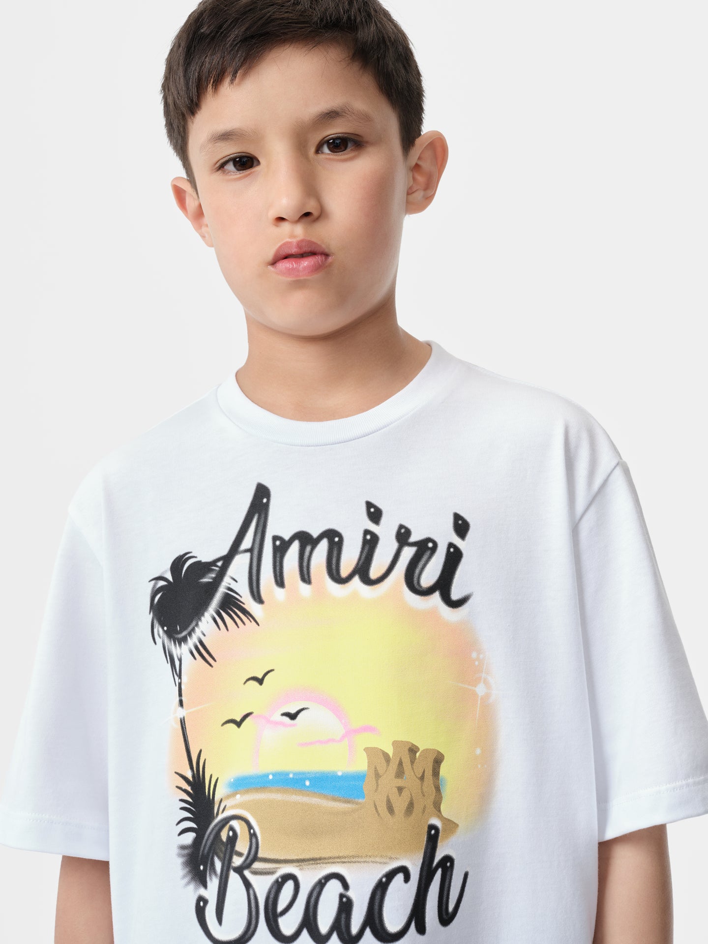 KIDS - KIDS' MA SANDCASTLE TEE - White