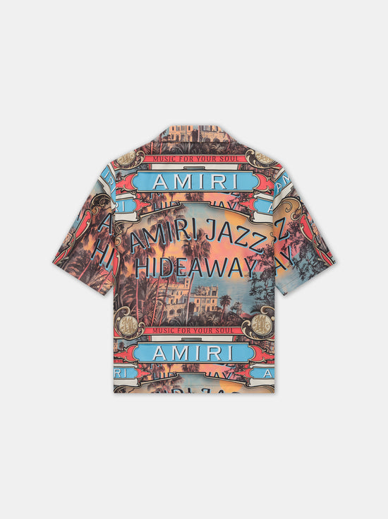 AMIRI JAZZ HIDEAWAY CAMP SHIRT - Multi