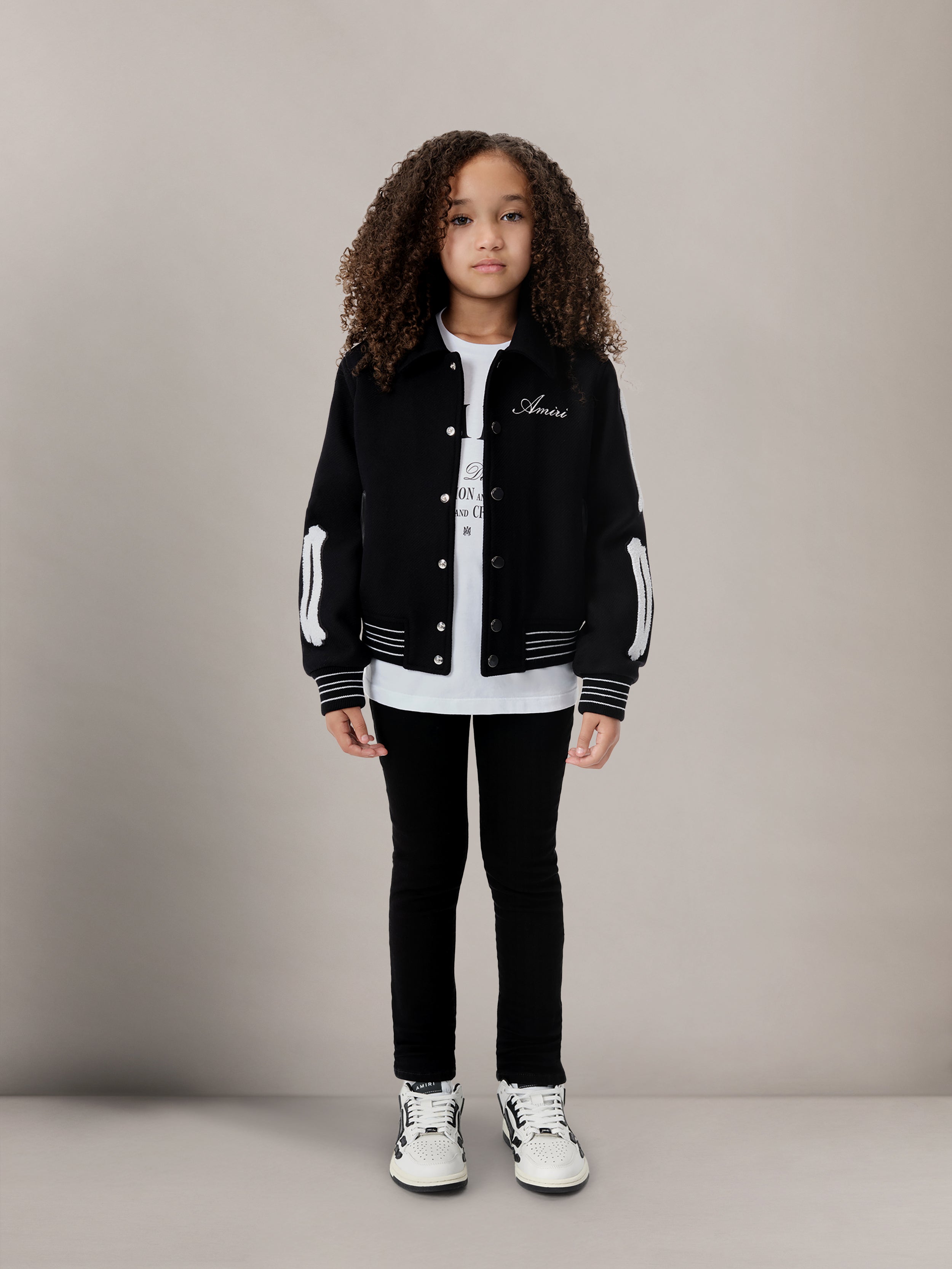 Amiri bornジャケットBLACK sizeM KIDS - KIDS' BONES JACKET - Black – AMIRI