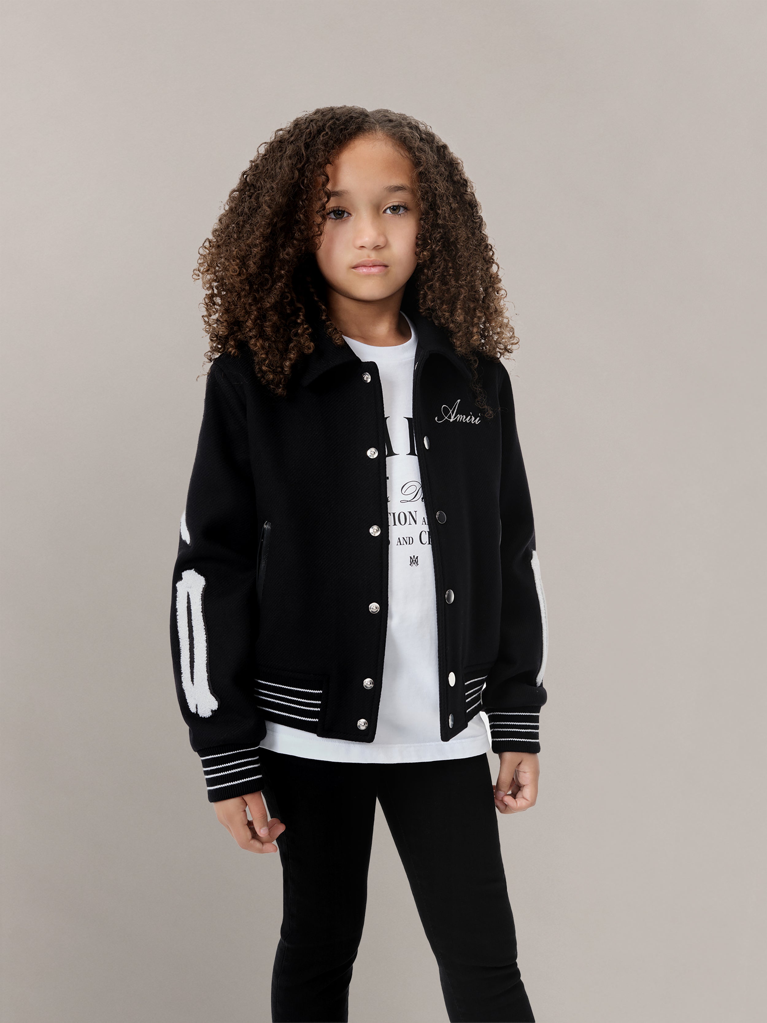 KIDS - KIDS' BONES JACKET - Black