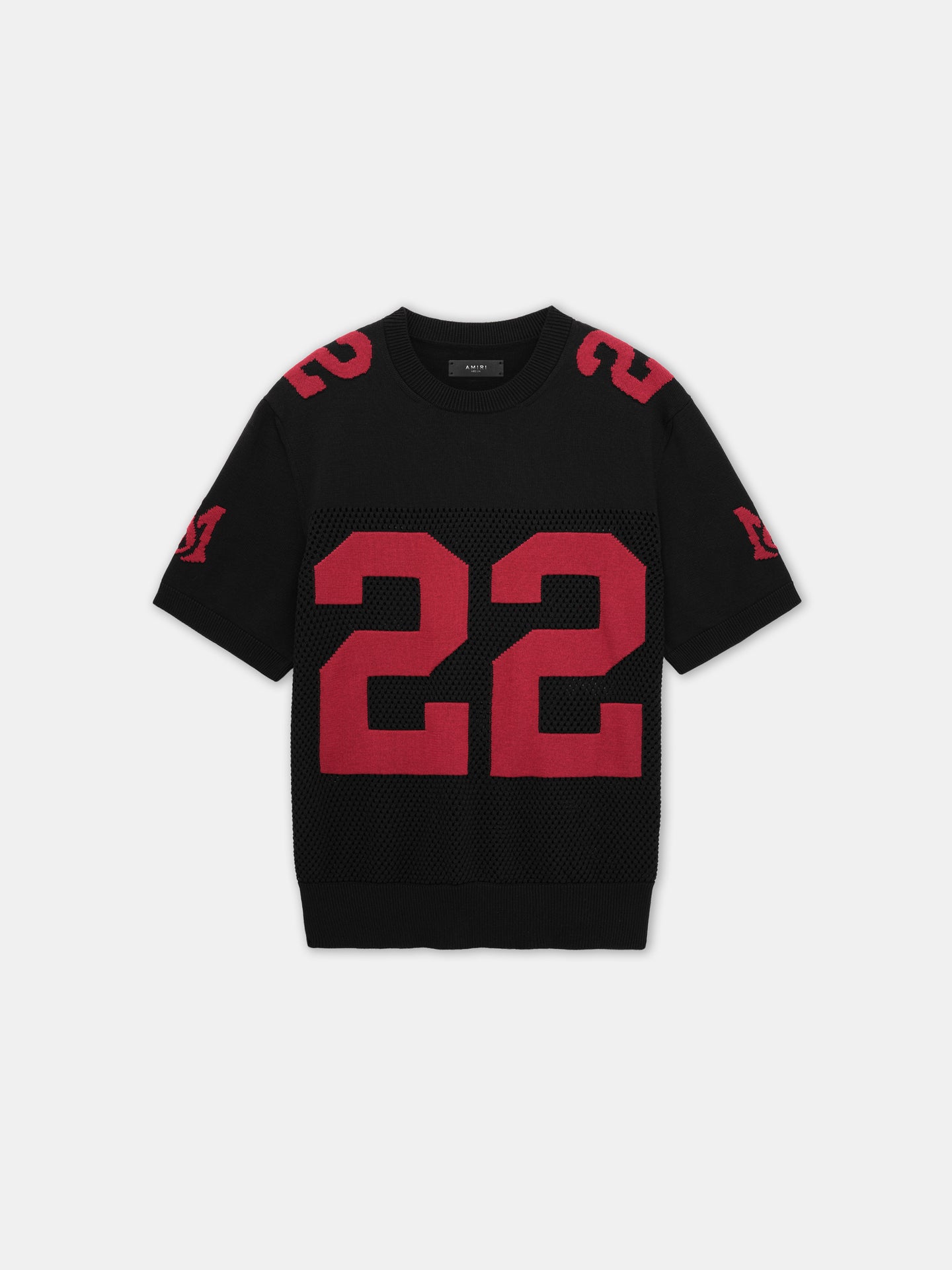 22 TEE - Black Red